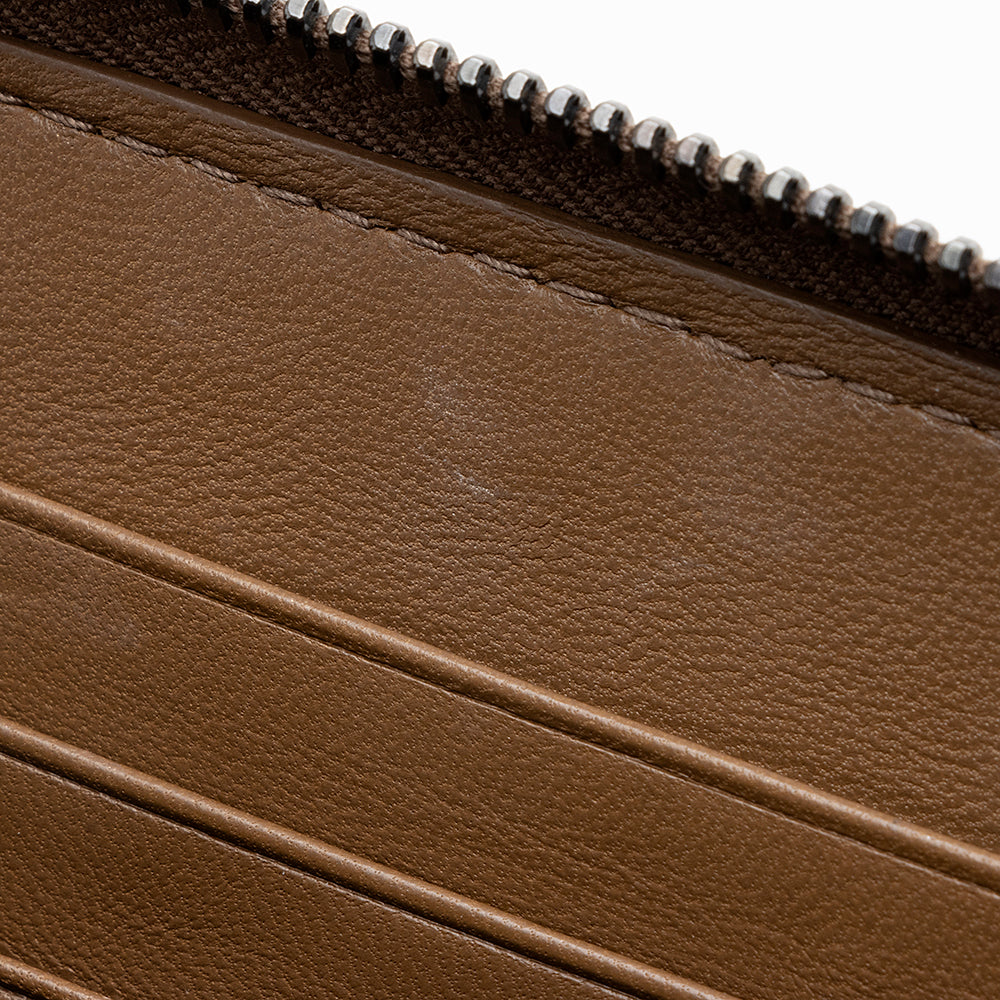 Bottega Veneta Intrecciato Nappa Zip Around Wallet (SHF-22153)