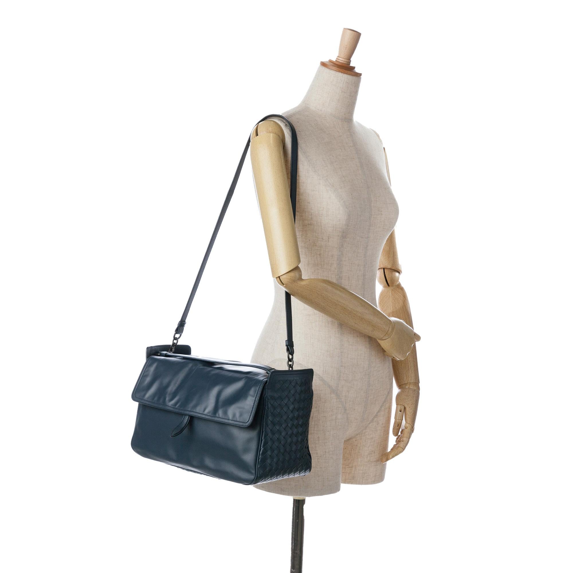 Bottega Veneta Intrecciato Satchel (SHG-4htxZC)