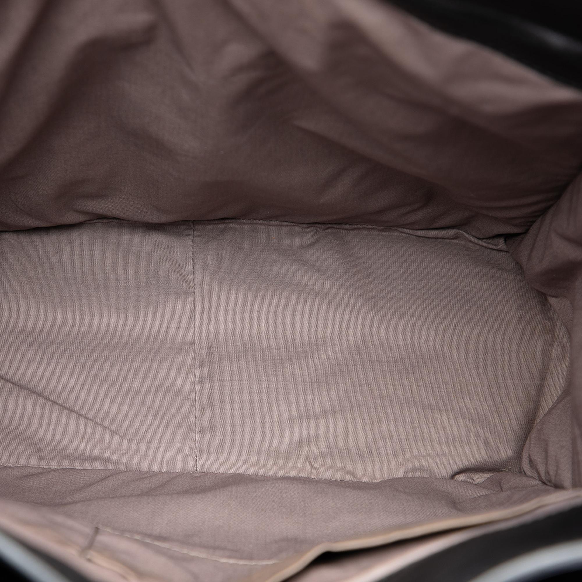 Bottega Veneta Intrecciato Trimmed Leather Oculus Tote