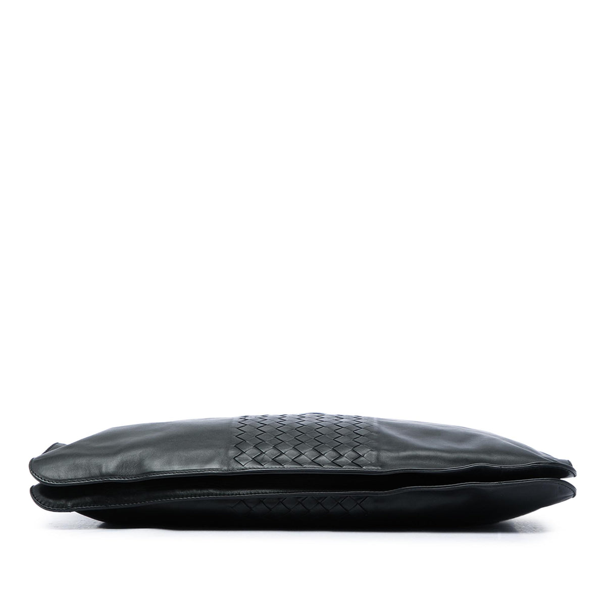 Bottega Veneta Intrecciato Trimmed Leather Soft Briefcase