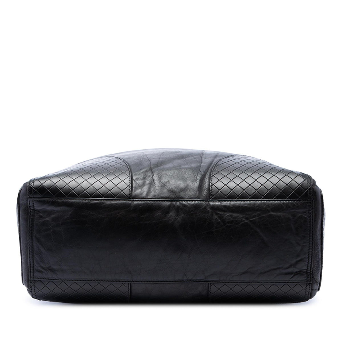Bottega Veneta Intrecciato Trimmed Nappa Convertible Tote