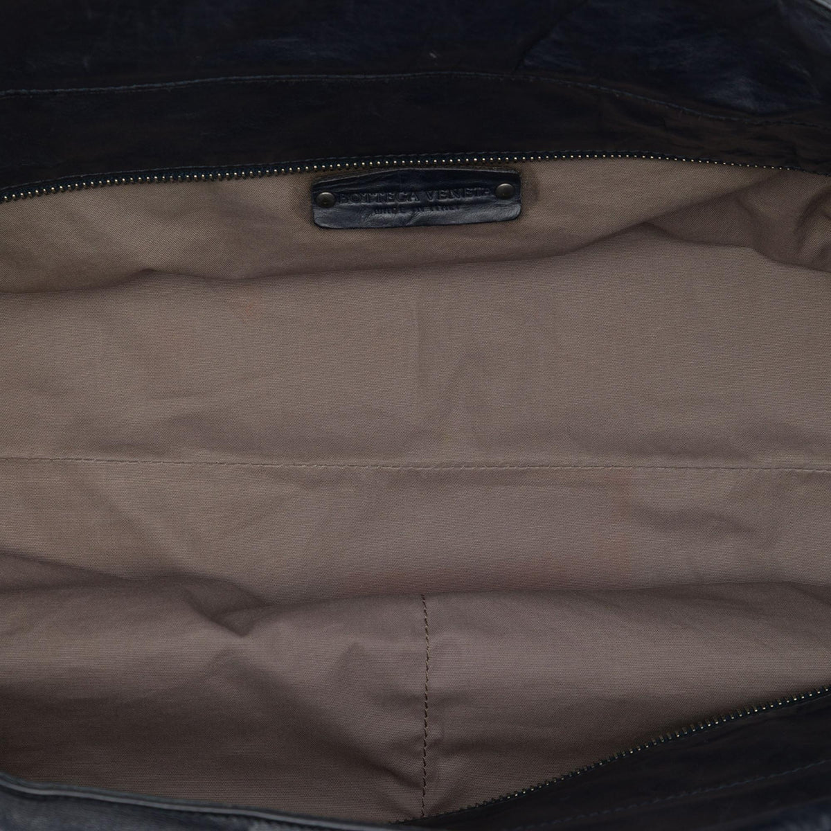 Bottega Veneta Intrecciato Trimmed Nappa Soft Tote