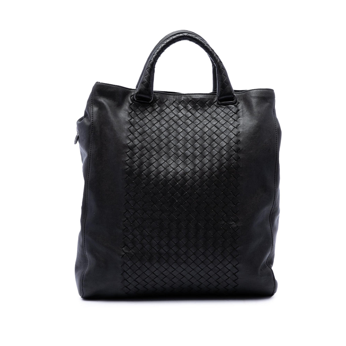 Bottega Veneta Intrecciato Trimmed Nappa Tote