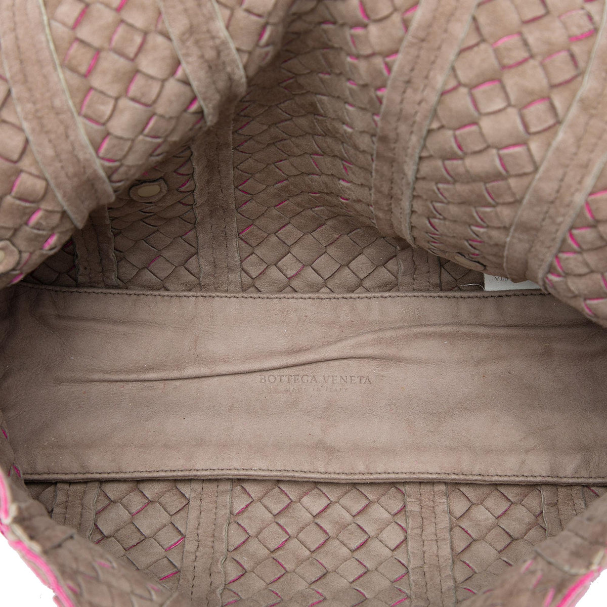 Bottega Veneta Intrecciato Vivo Cervo Satchel