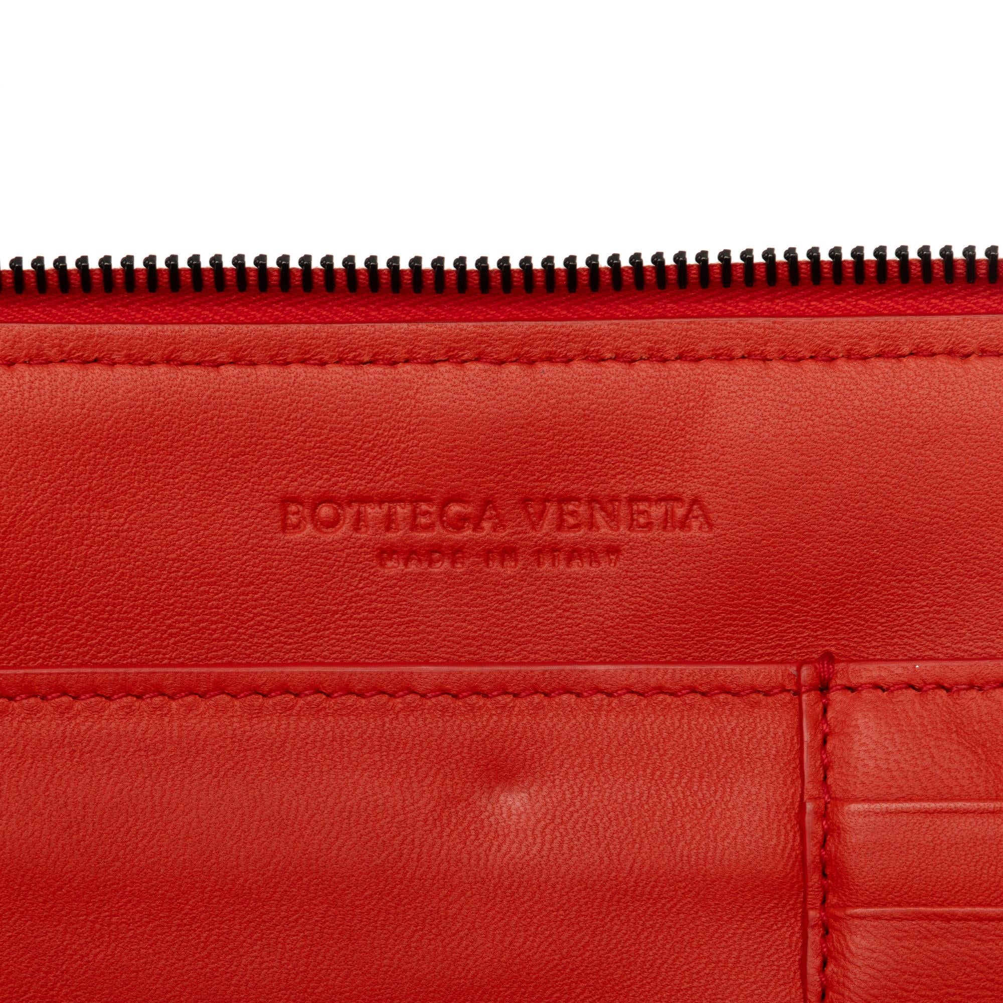 Bottega Veneta Intrecciato Zip Clutch (SHG-rOUcq9)