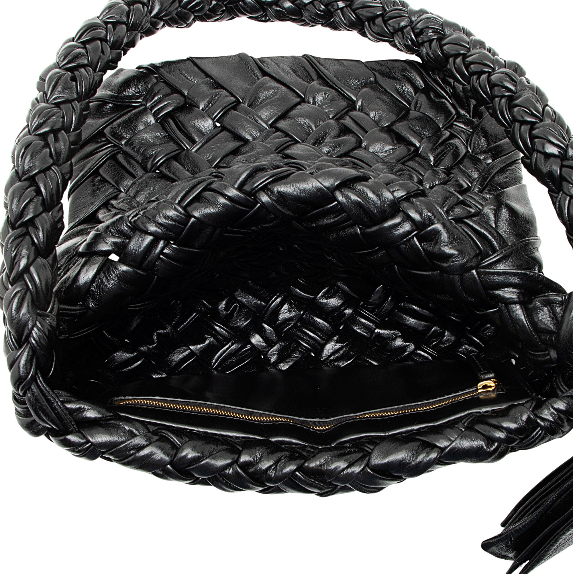 Bottega Veneta Intreccio Kalimero Citta Small Shoulder Bag