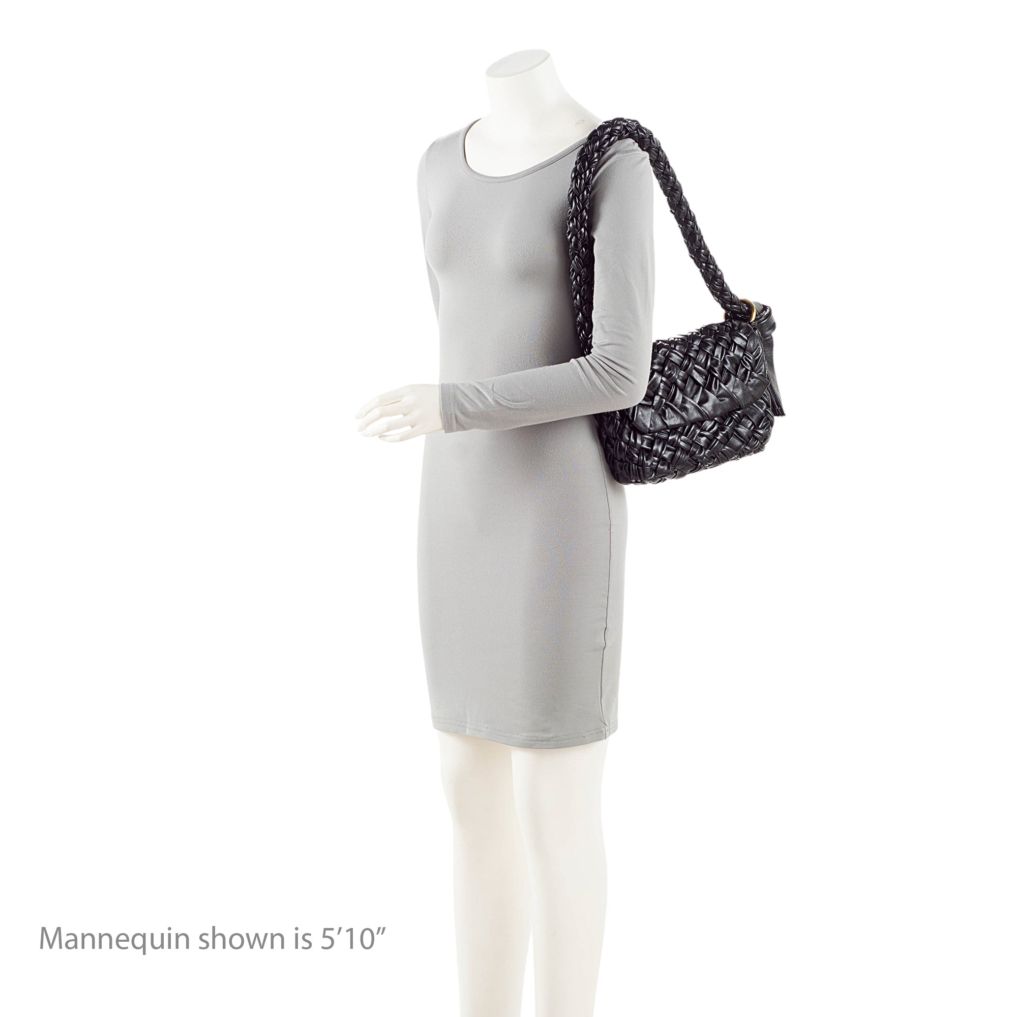 Bottega Veneta Intreccio Kalimero Citta Small Shoulder Bag