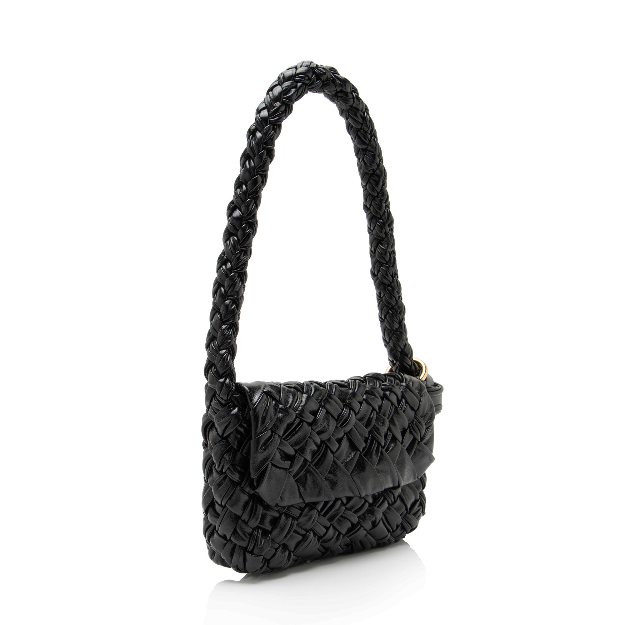 Bottega Veneta Intreccio Kalimero Citta Small Shoulder Bag