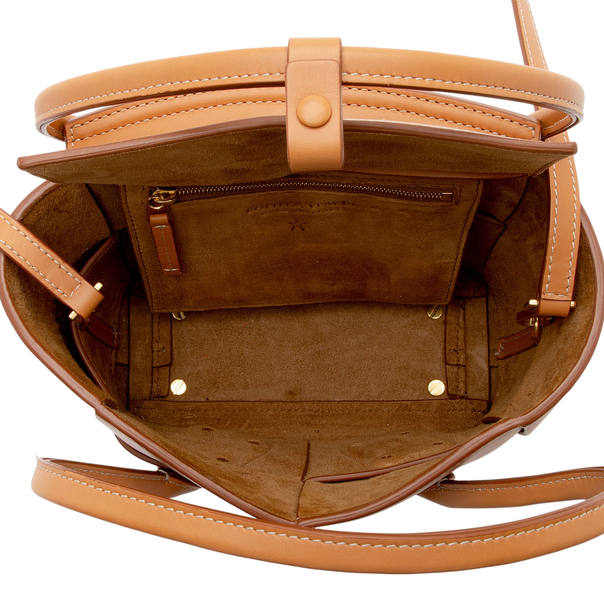 Bottega Veneta Lambskin Arco Mini Tote