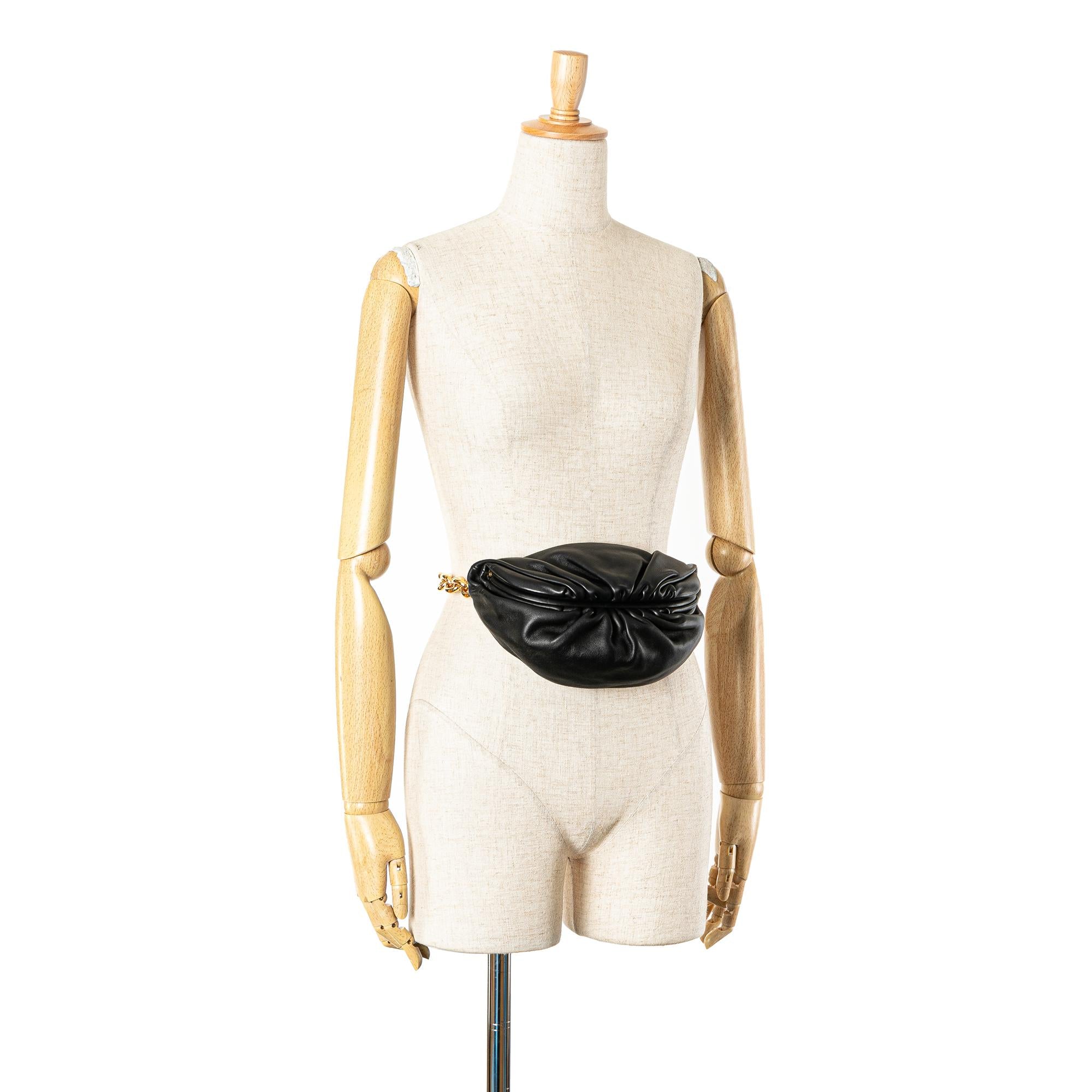Bottega Veneta Lambskin Belt Chain Pouch