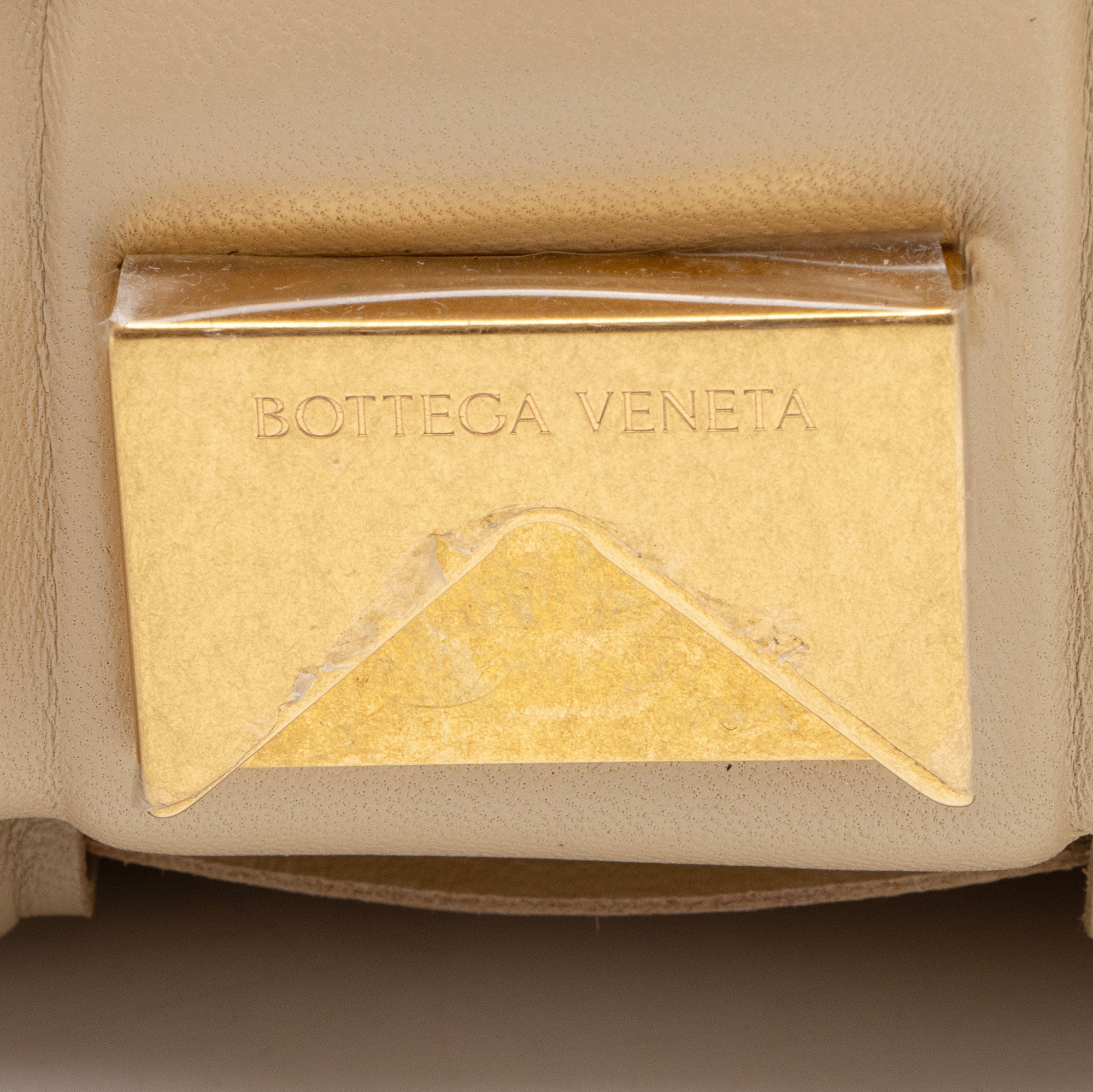 Bottega Veneta Lambskin Cassette Chain Maxi Shoulder Bag