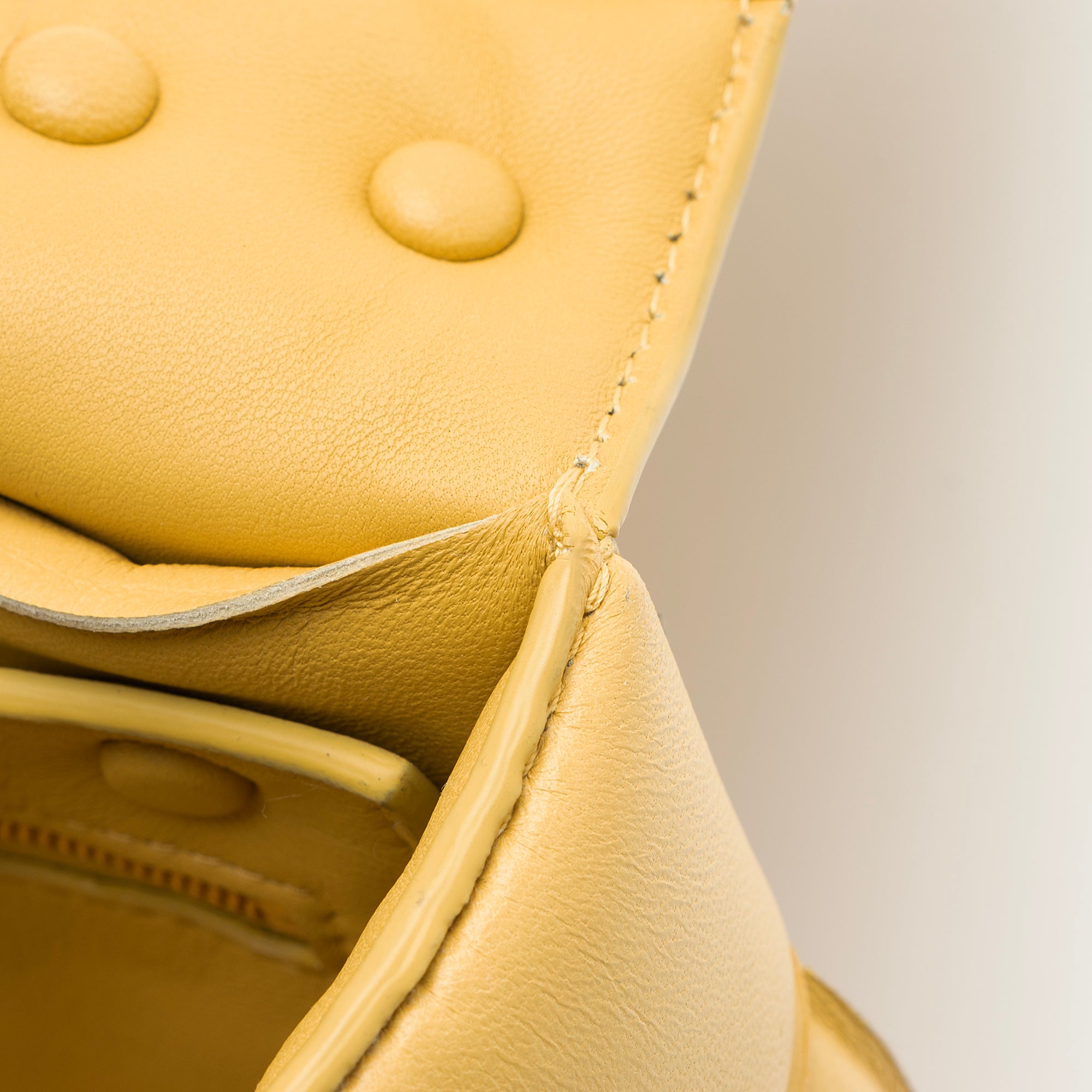Bottega Veneta Lambskin Cassette Chain Maxi Shoulder Bag