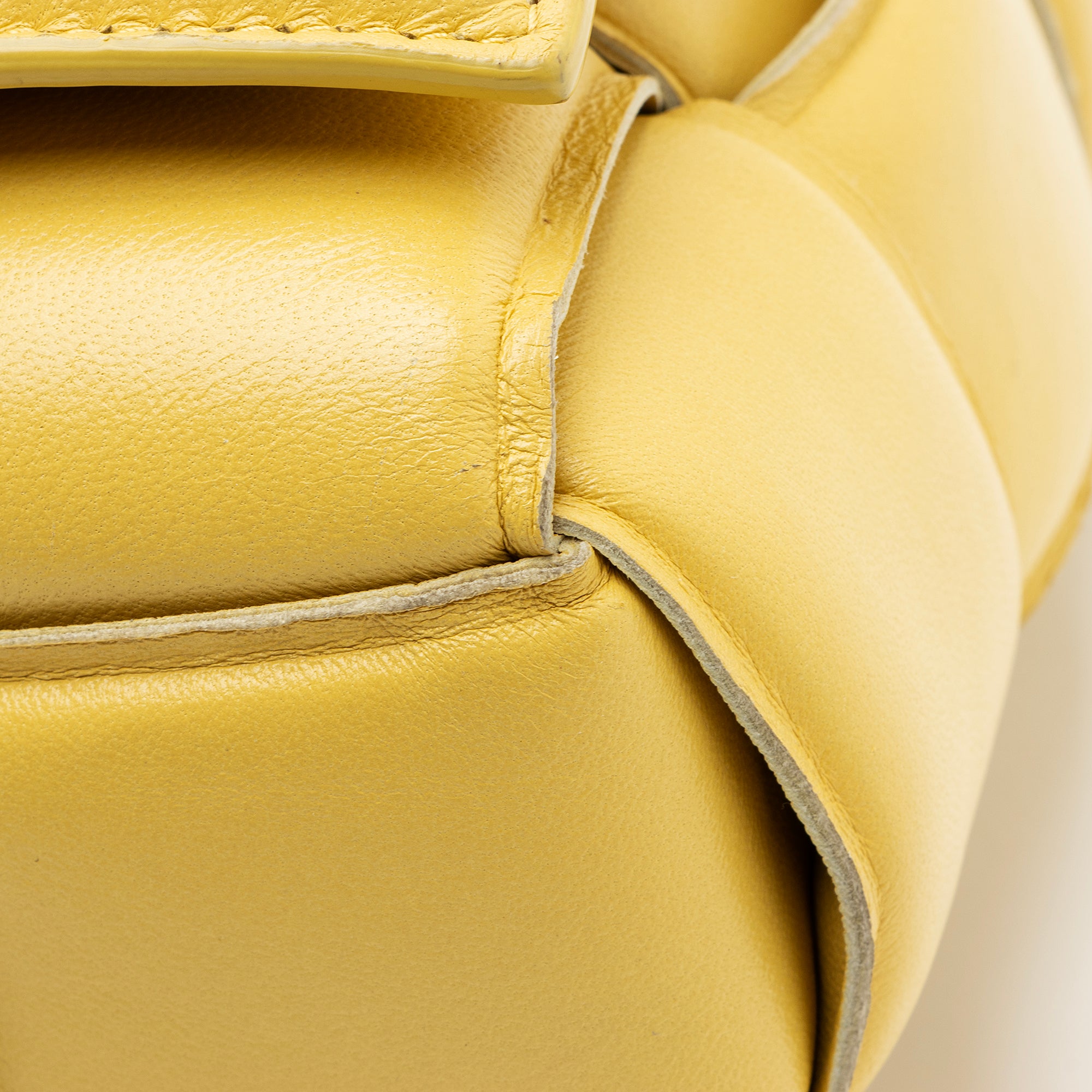 Bottega Veneta Lambskin Cassette Chain Maxi Shoulder Bag