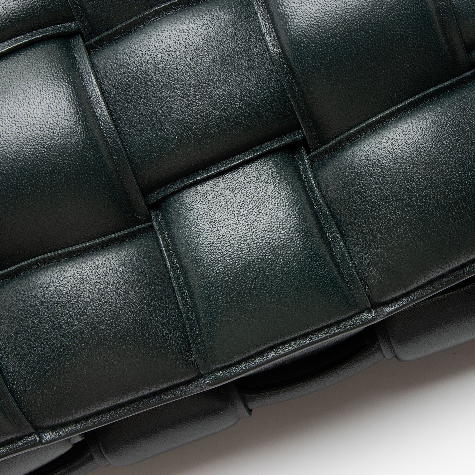 Bottega Veneta Lambskin Cassette Chain Maxi Shoulder Bag