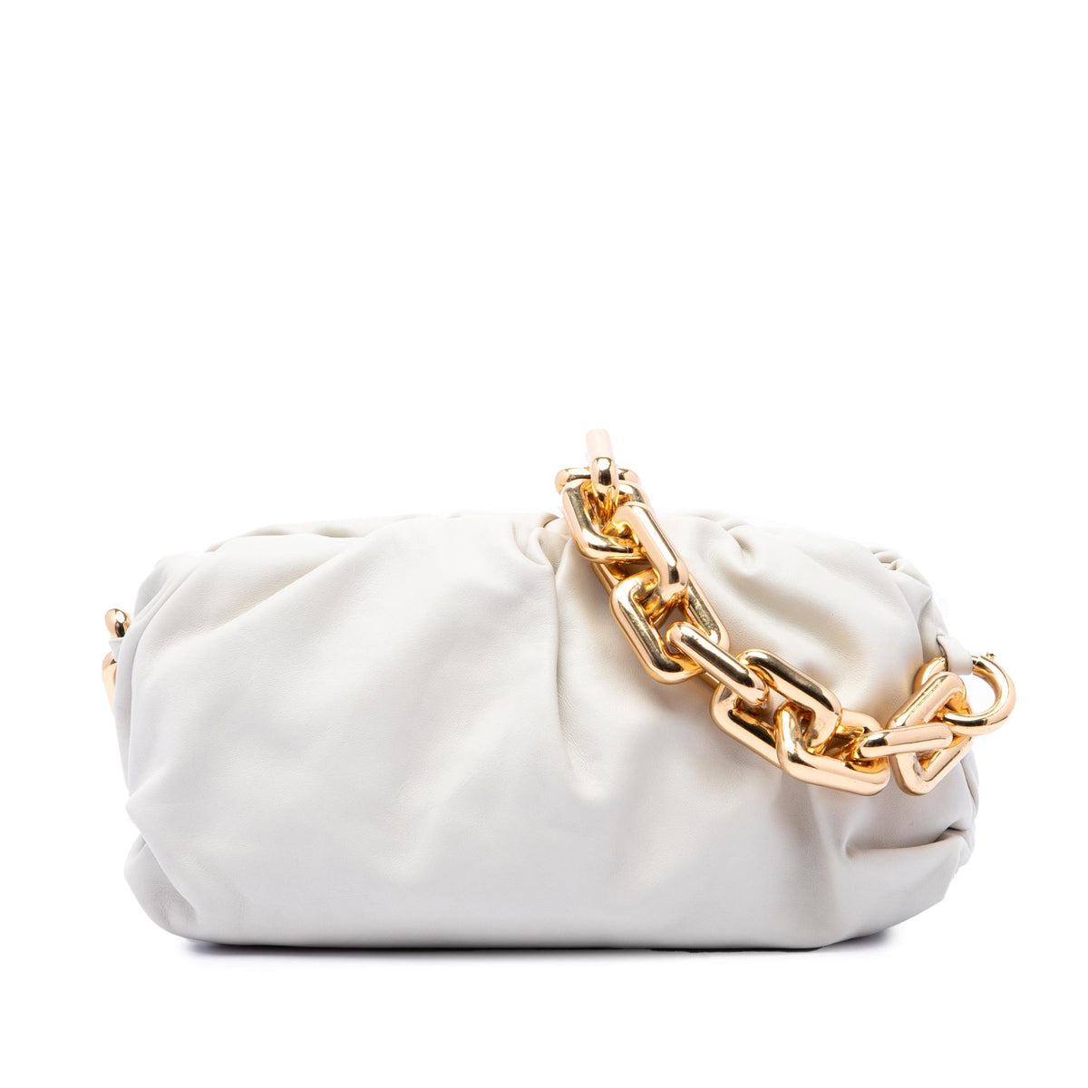 Bottega Veneta Lambskin Chain Pouch