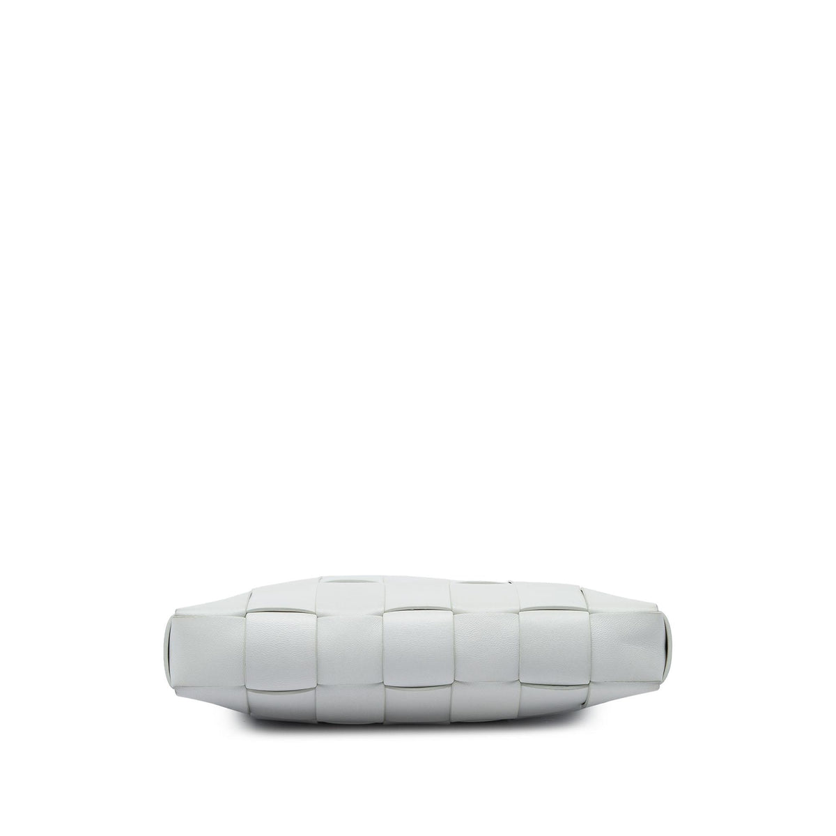 Bottega Veneta Lambskin Maxi Intrecciato The Snap Clutch