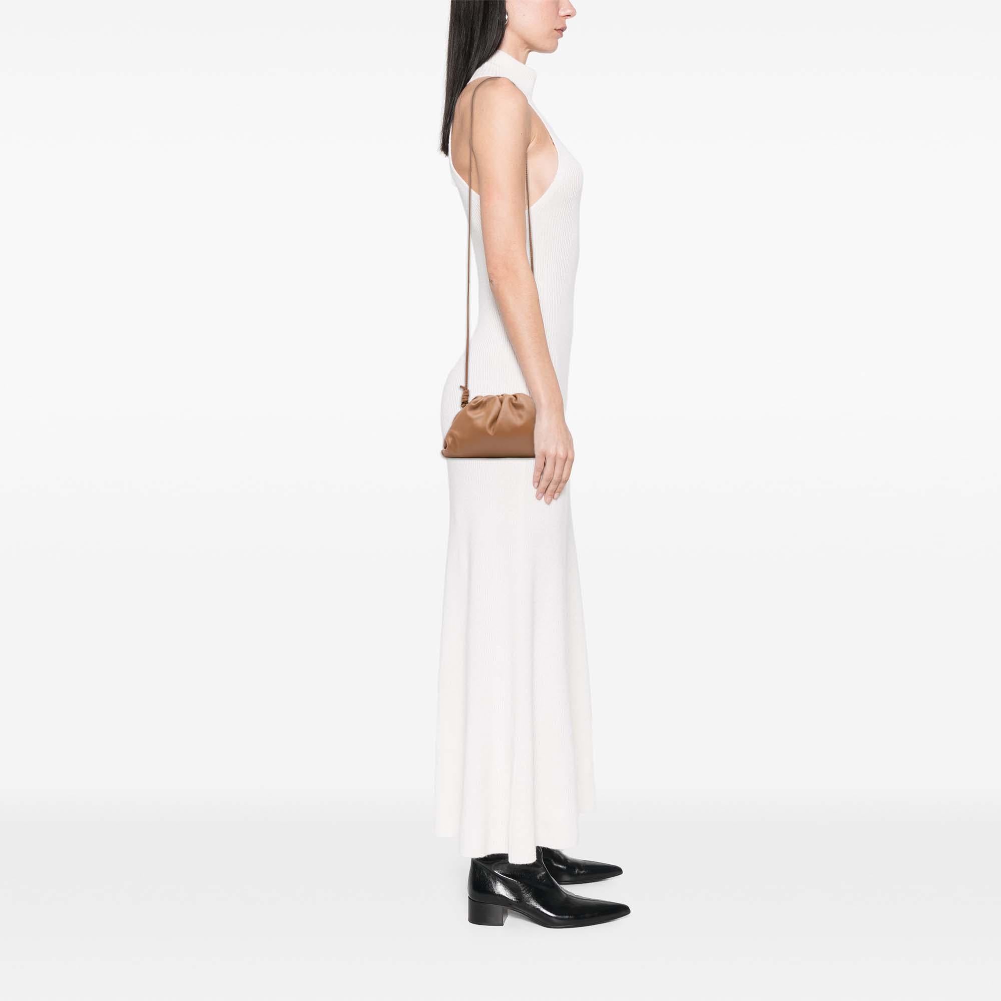 Bottega Veneta Lambskin The Mini Pouch Crossbody
