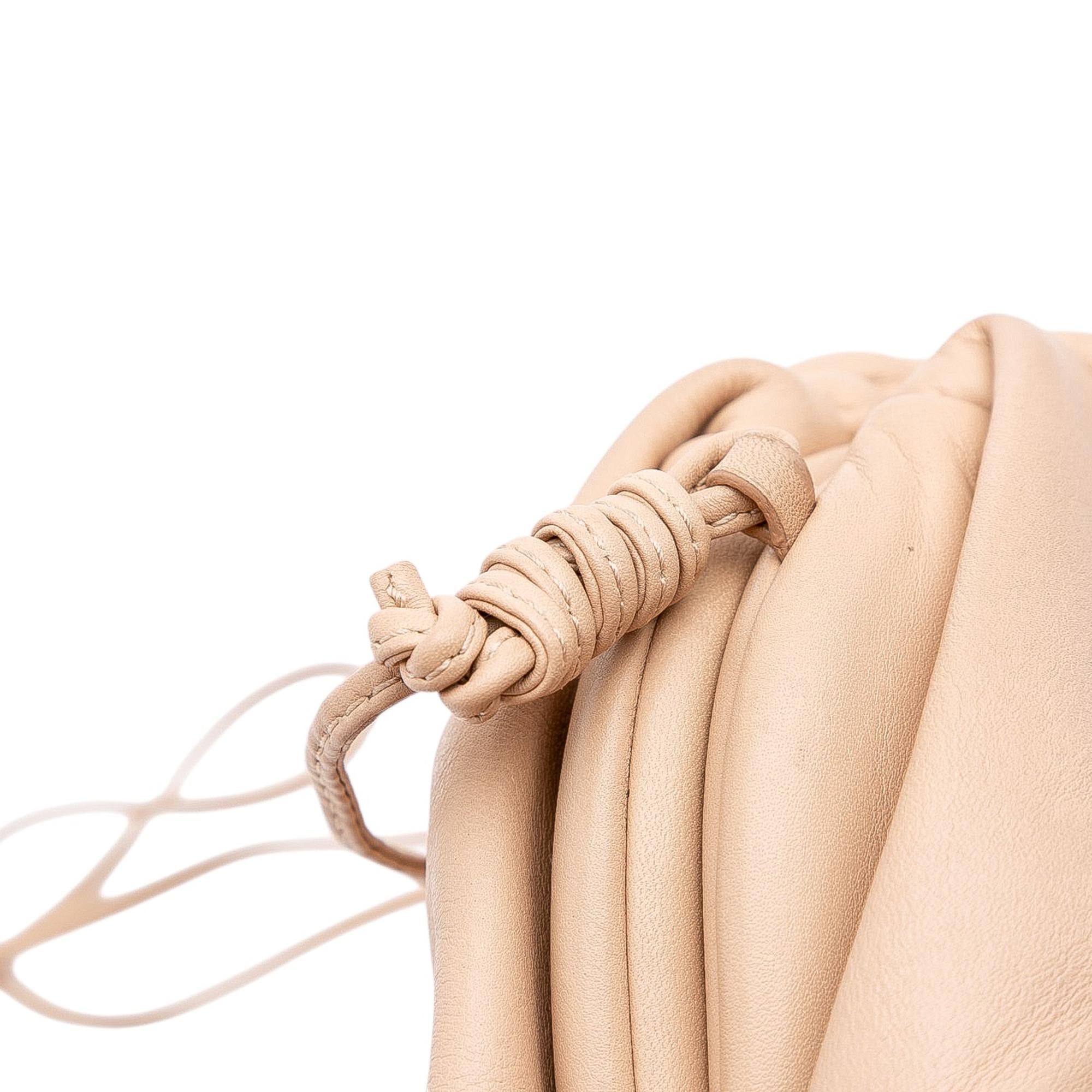 Bottega Veneta Lambskin The Mini Pouch Crossbody