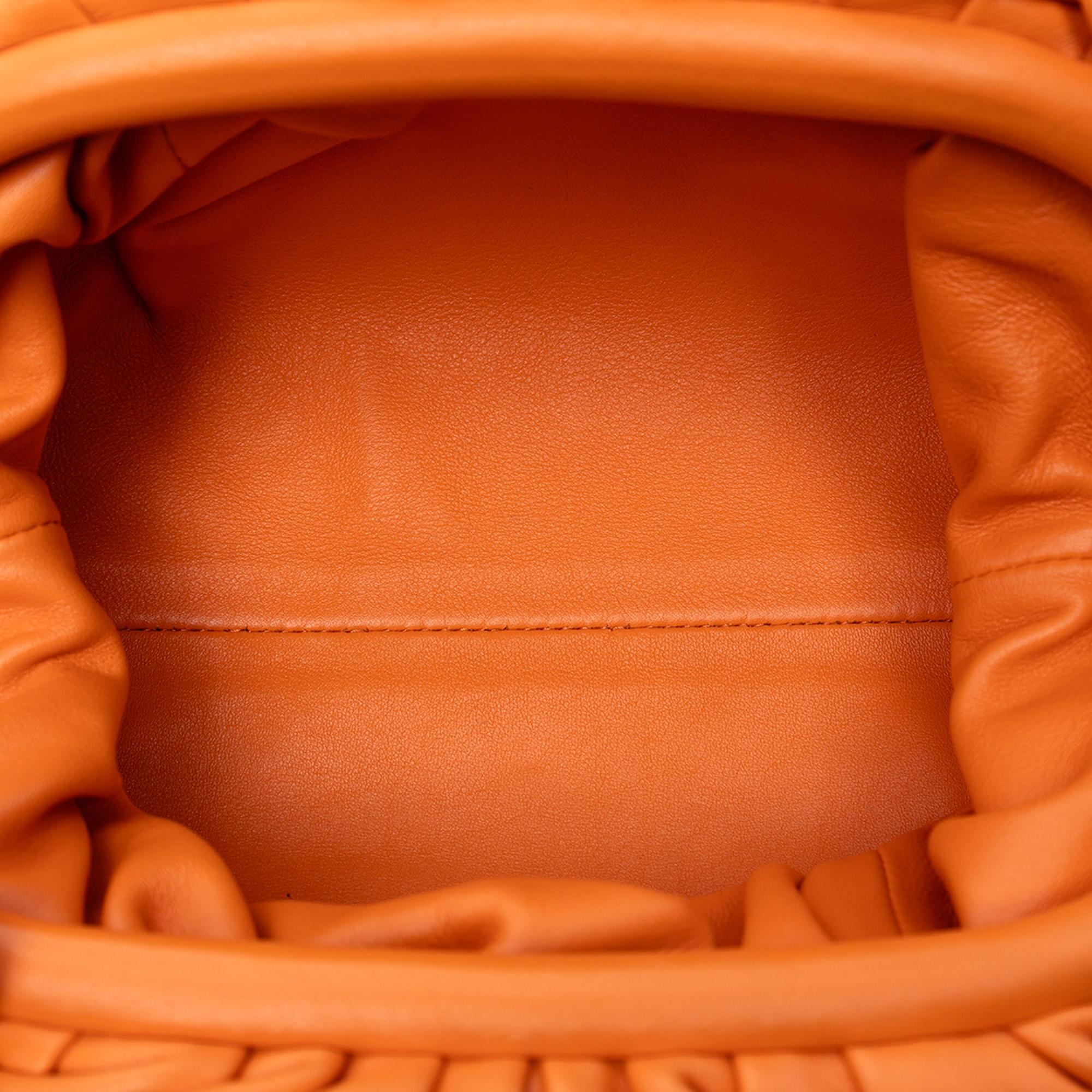 Bottega Veneta Lambskin The Mini Pouch Crossbody