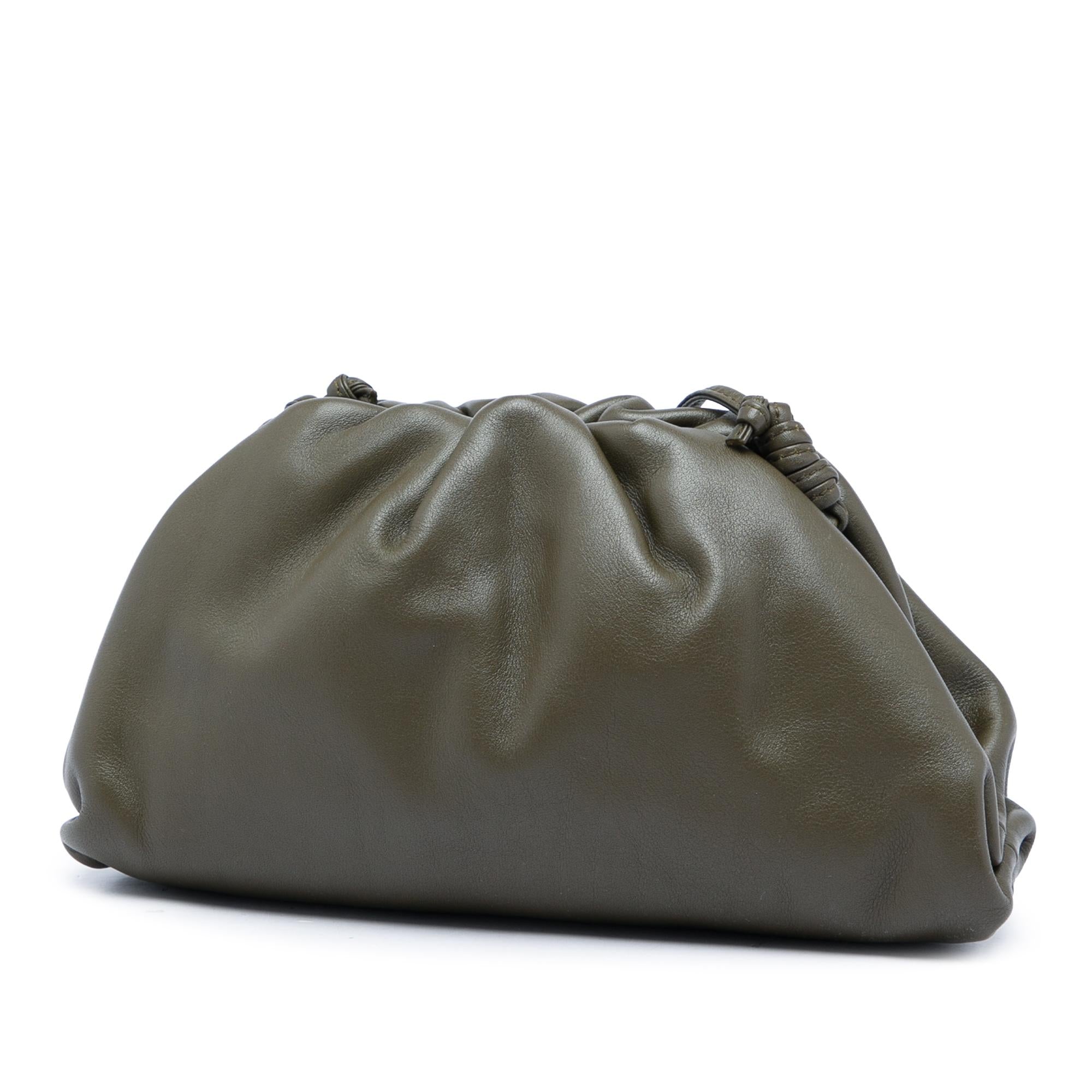 Bottega Veneta Lambskin The Mini Pouch Crossbody