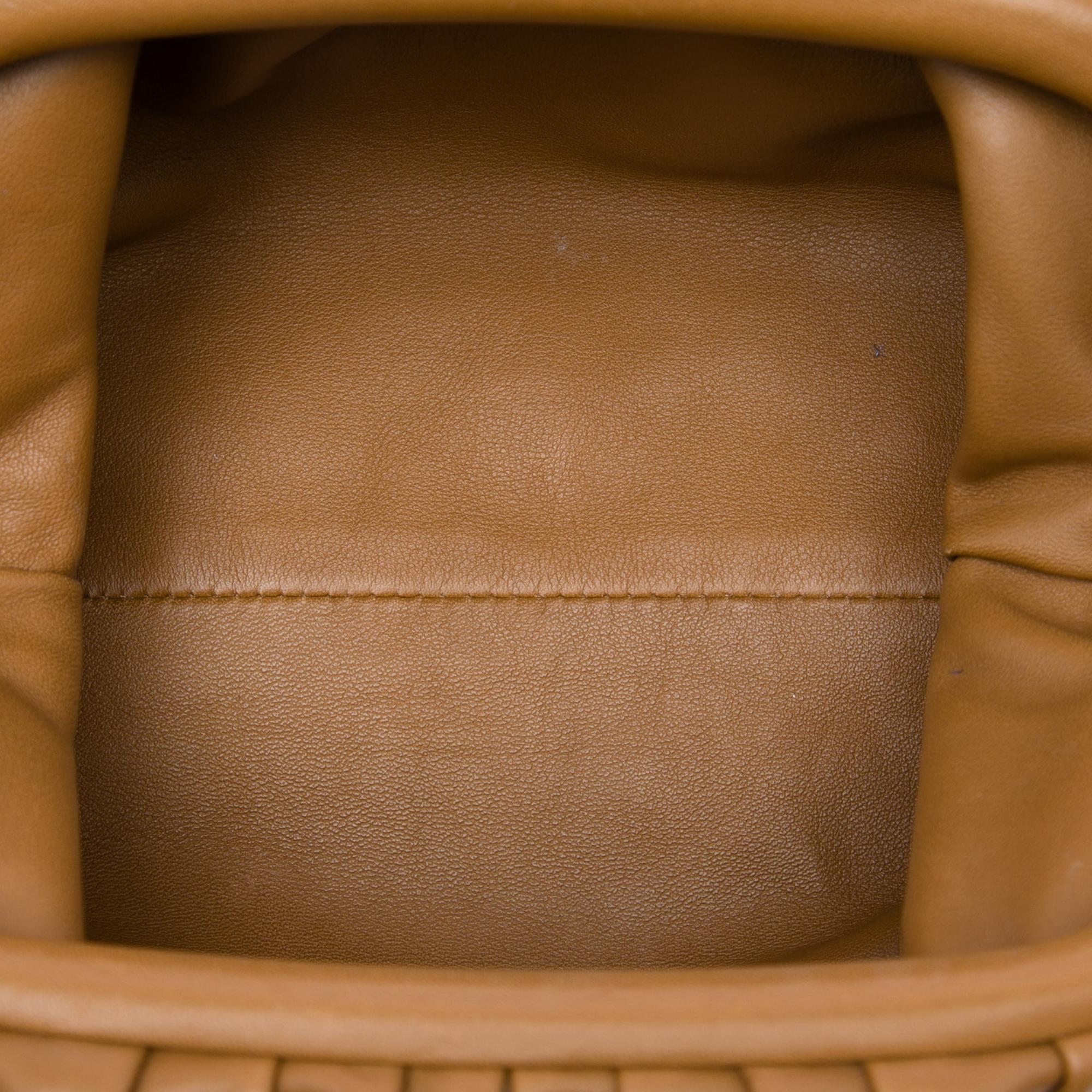 Bottega Veneta Lambskin The Mini Pouch Crossbody