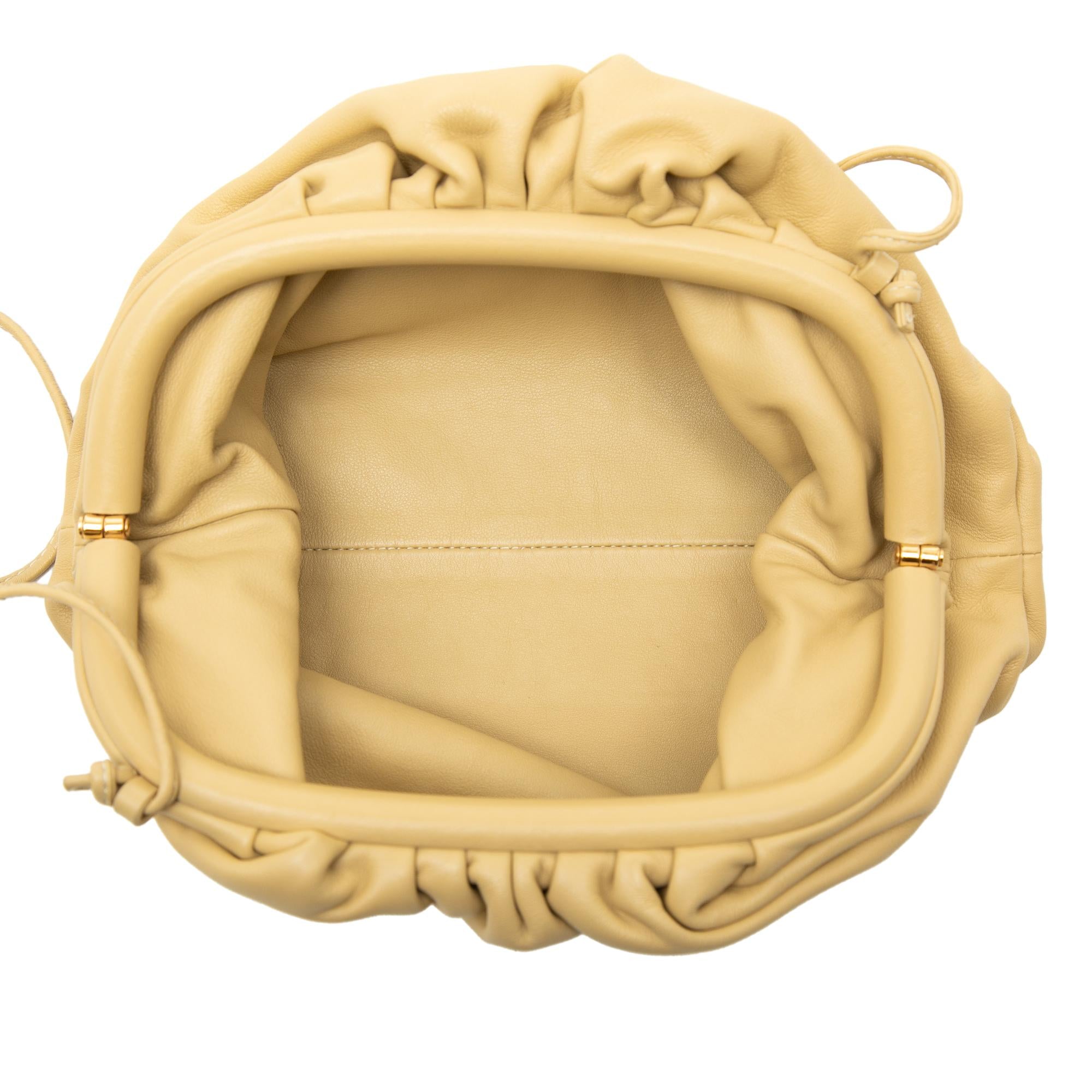 Bottega Veneta Lambskin The Mini Pouch Crossbody