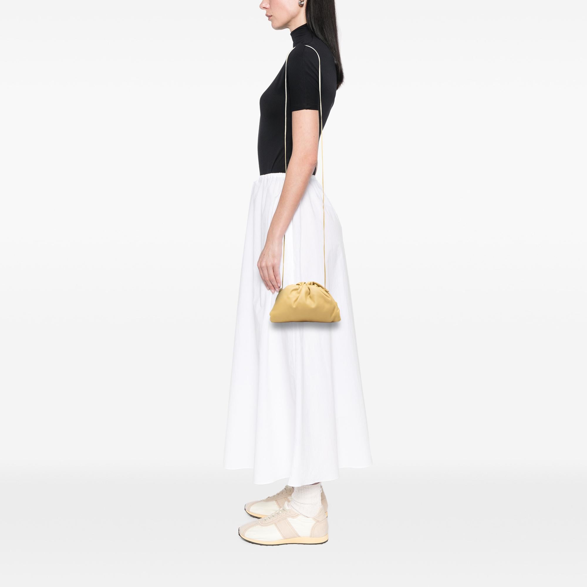 Bottega Veneta Lambskin The Mini Pouch Crossbody