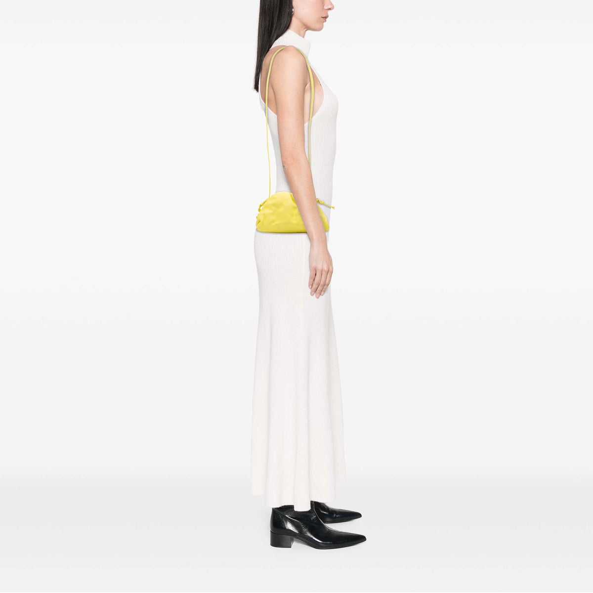 Bottega Veneta Lambskin The Mini Pouch Crossbody