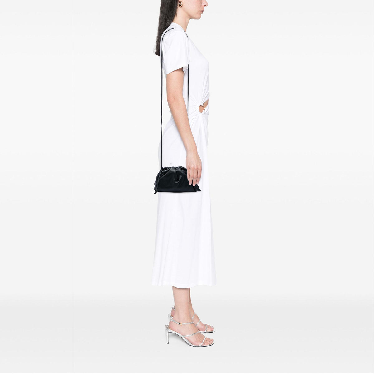 Bottega Veneta Lambskin The Mini Pouch Crossbody