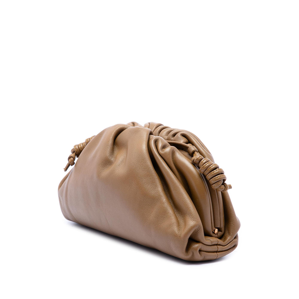 Bottega Veneta Lambskin The Mini Pouch Crossbody