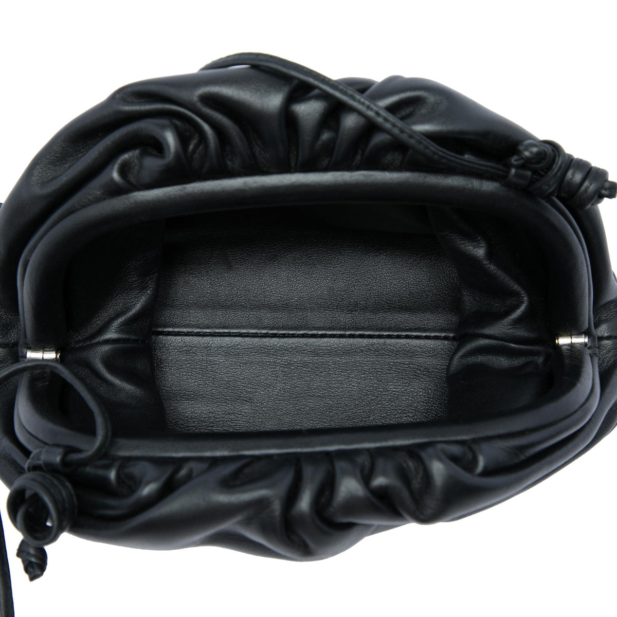Bottega Veneta Lambskin The Mini Pouch Crossbody