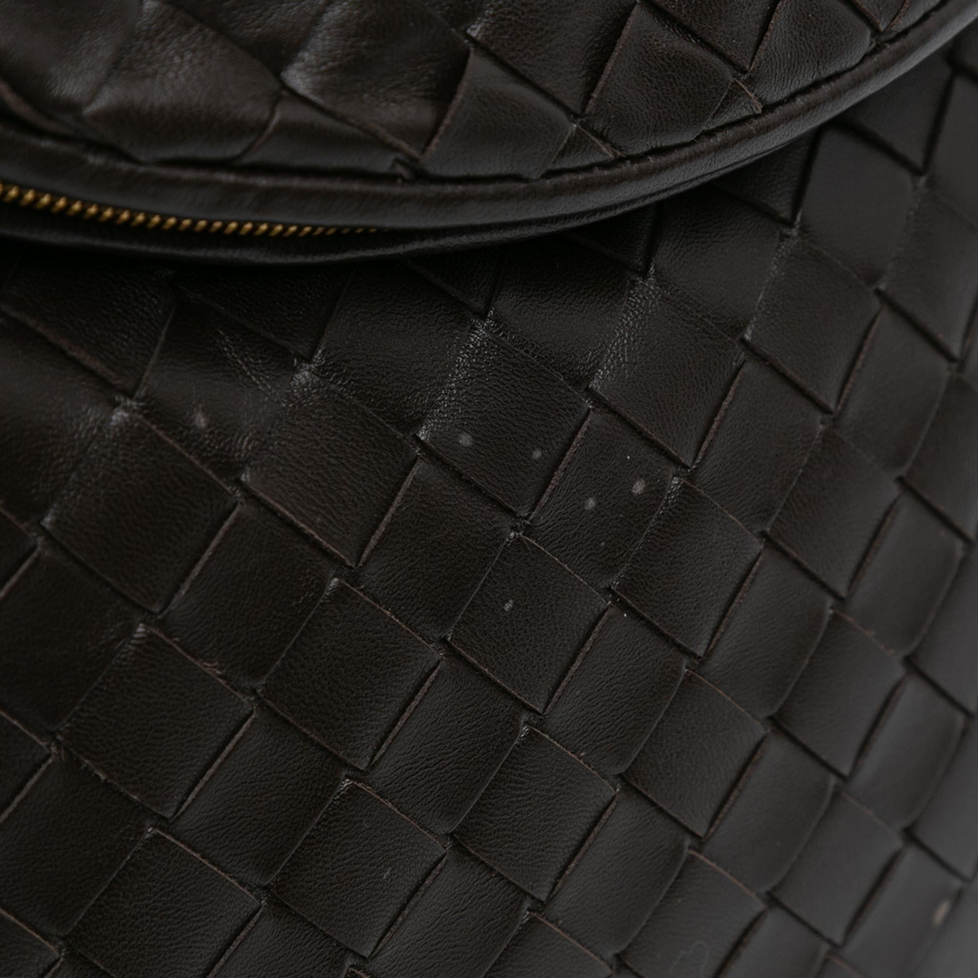 Bottega Veneta Large Lambskin Intrecciato Gemelli