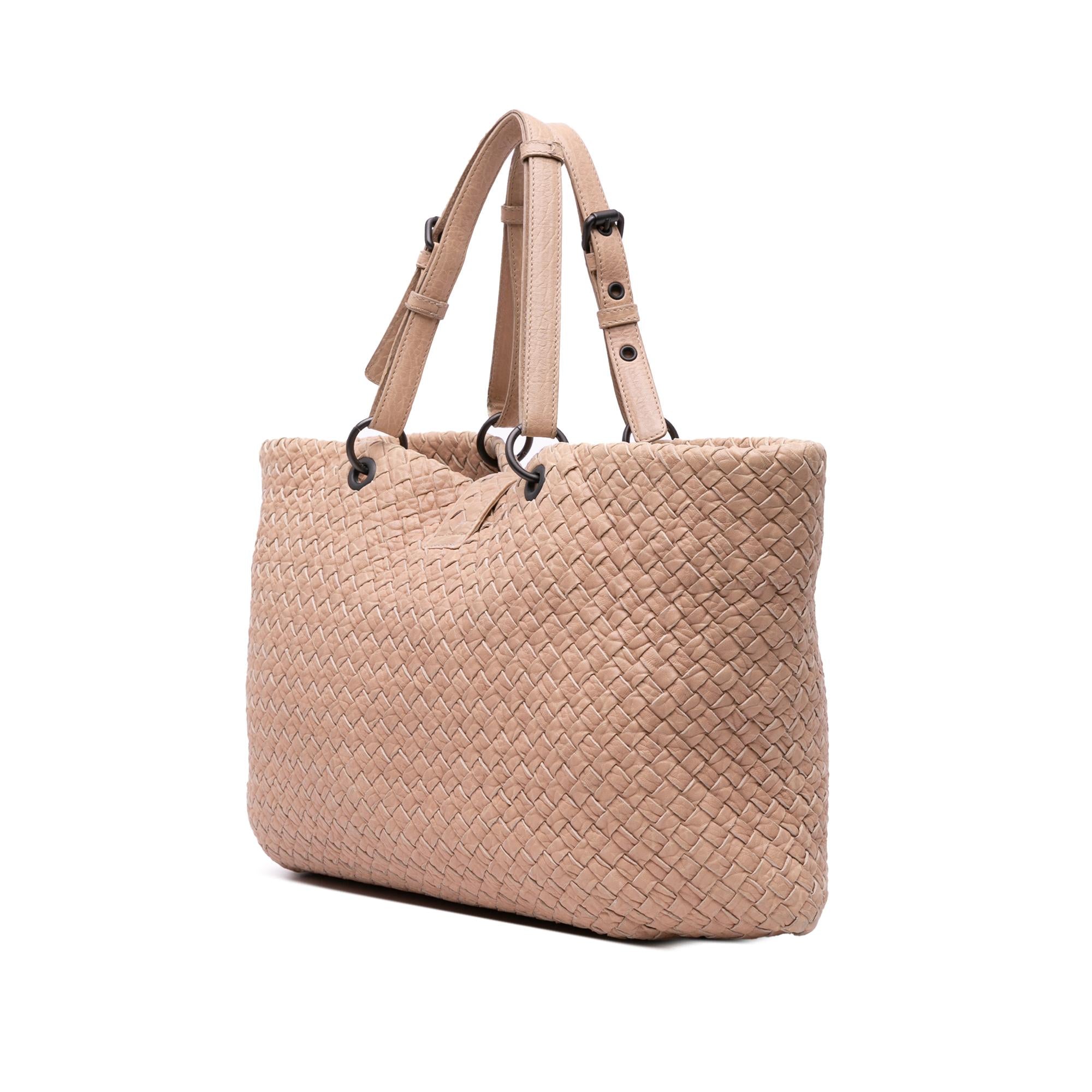 Bottega Veneta Large Nappa Intrecciato Capri Tote