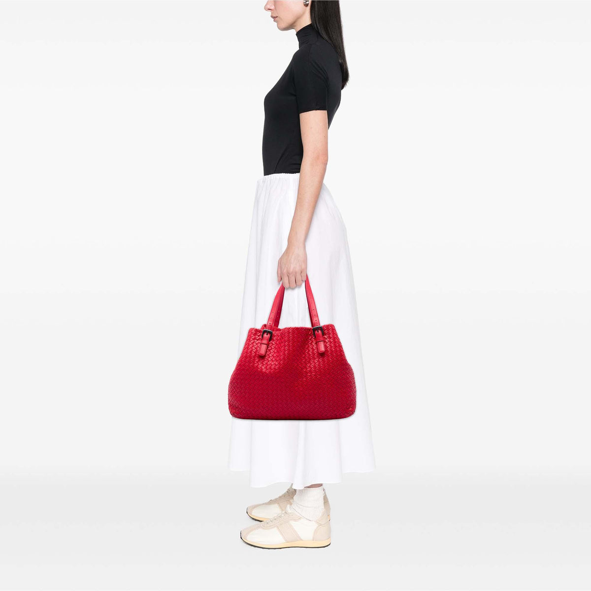Bottega Veneta Large Nappa Intrecciato Cesta Tote