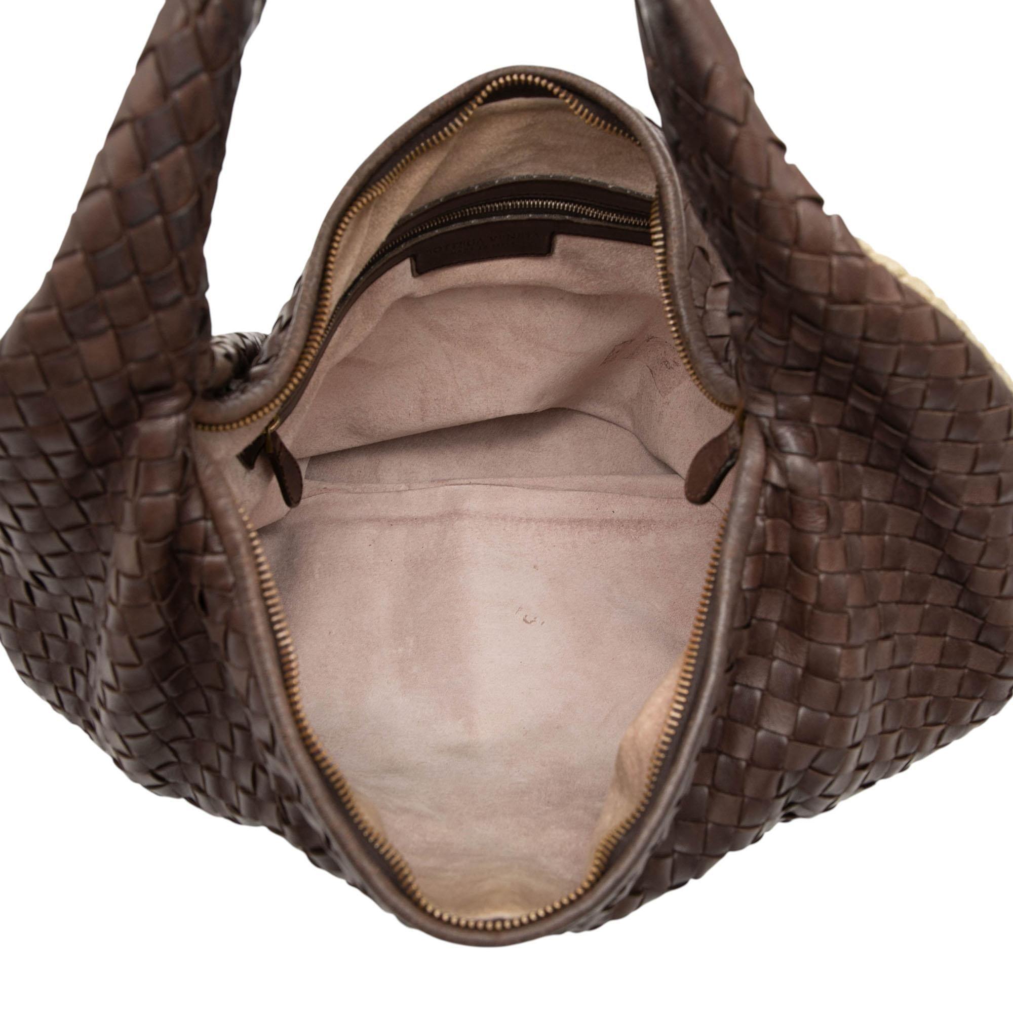 Bottega Veneta Large Nappa Intrecciato Floral Cutout Veneta Hobo