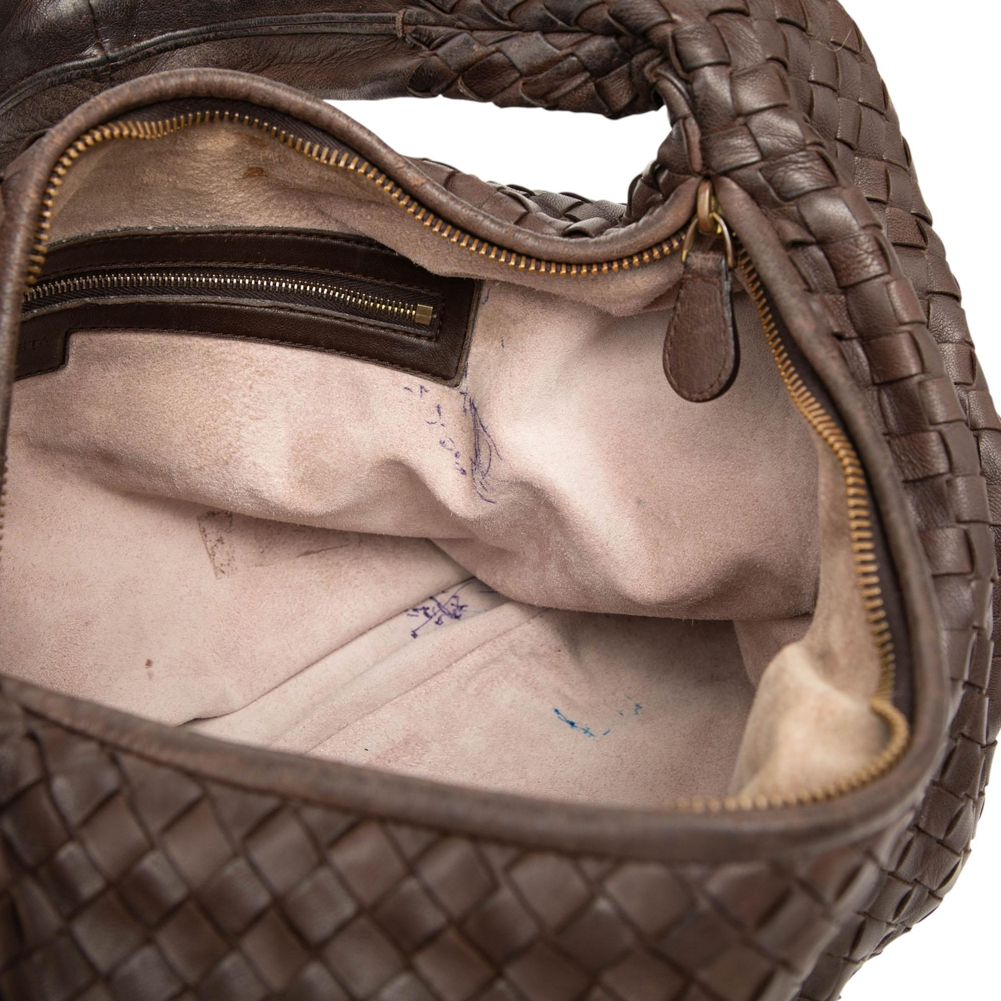 Bottega Veneta Large Nappa Intrecciato Floral Cutout Veneta Hobo