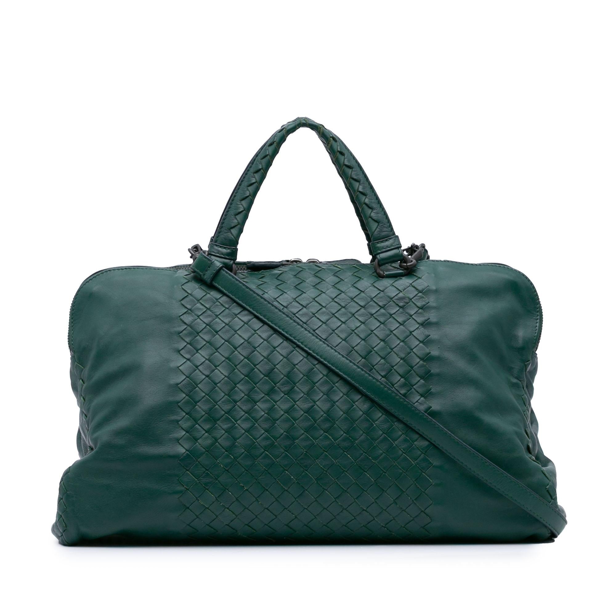 Bottega Veneta Large Nappa Intrecciato Leggero Satchel