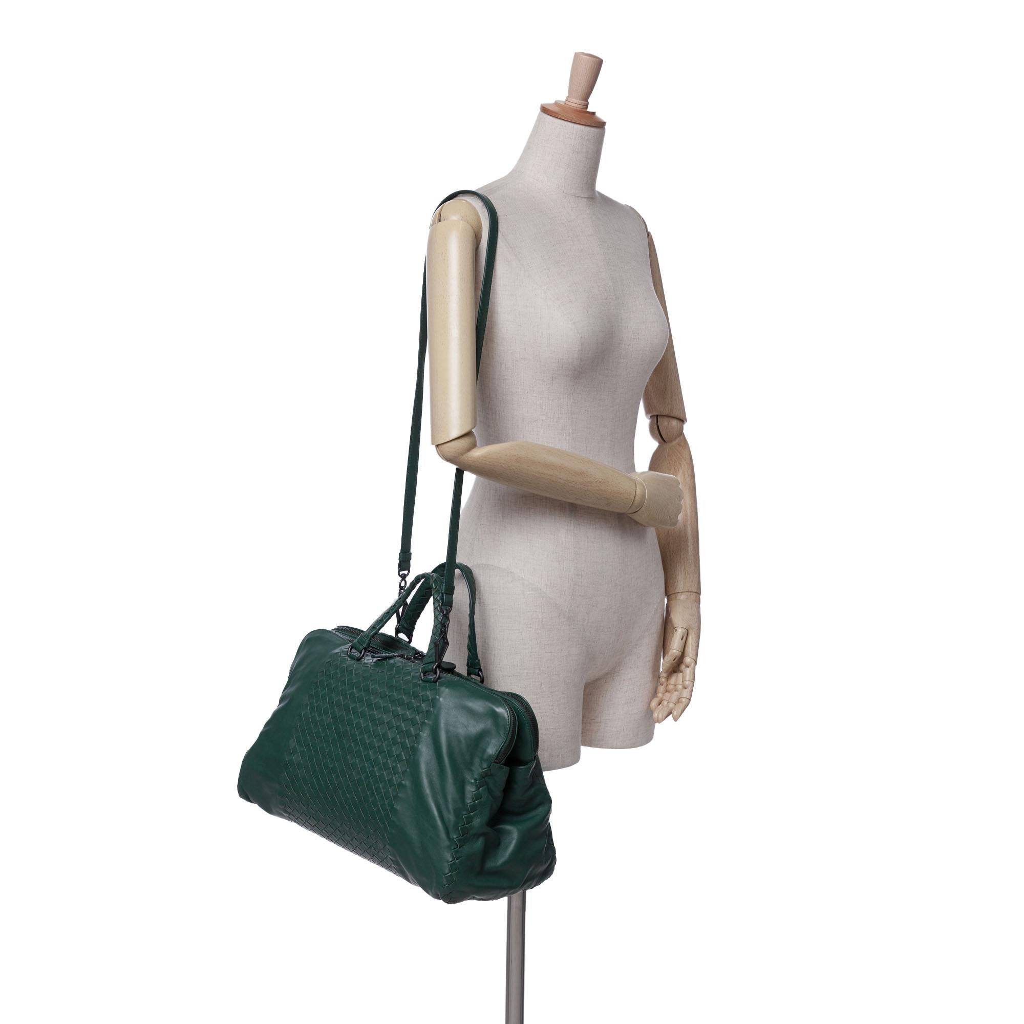 Bottega Veneta Large Nappa Intrecciato Leggero Satchel