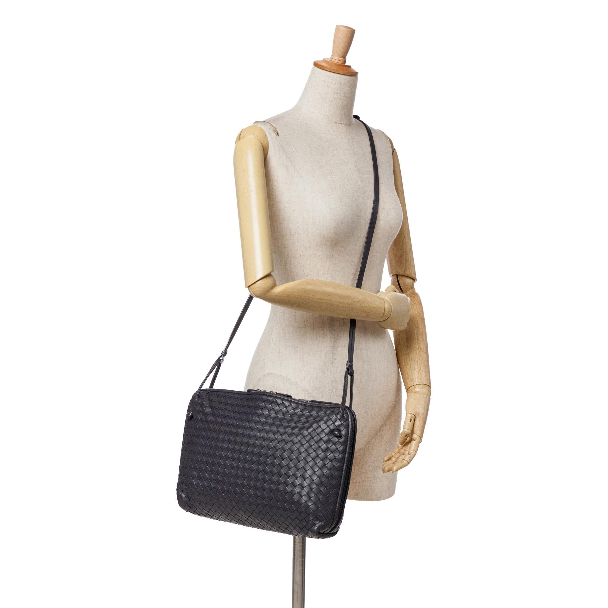 Bottega Veneta Large Nappa Intrecciato Nodini Crossbody