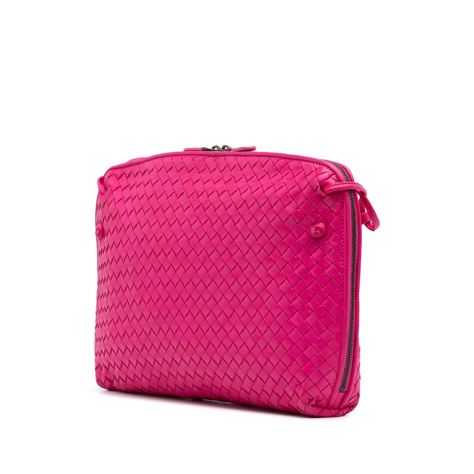 Bottega Veneta Large Nappa Intrecciato Nodini Crossbody