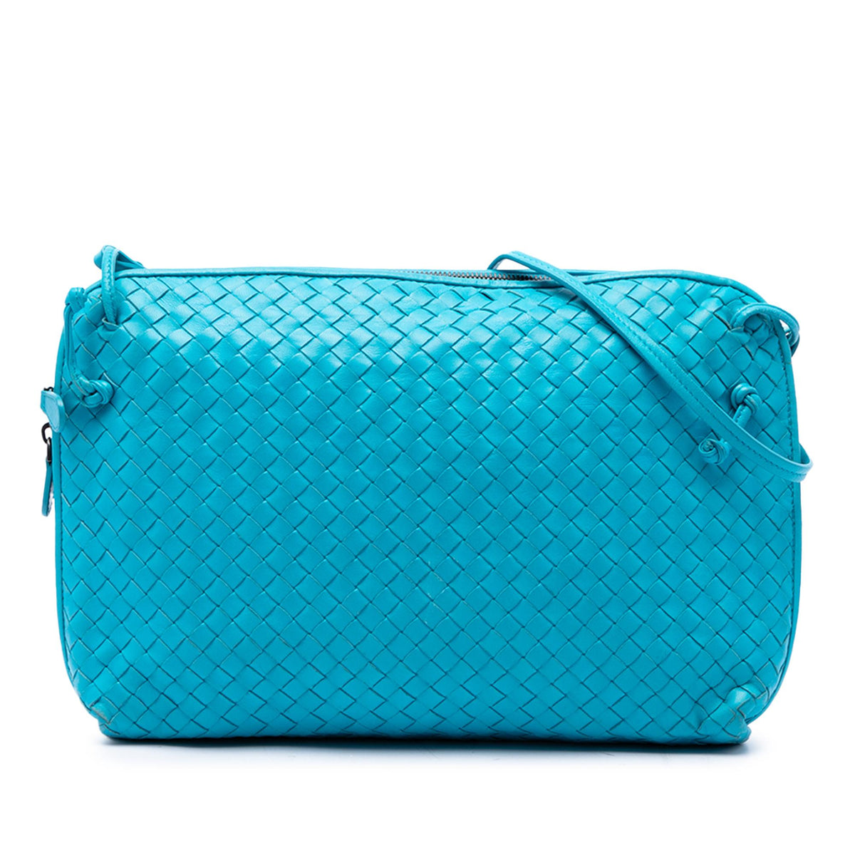 Bottega Veneta Large Nappa Intrecciato Nodini Crossbody