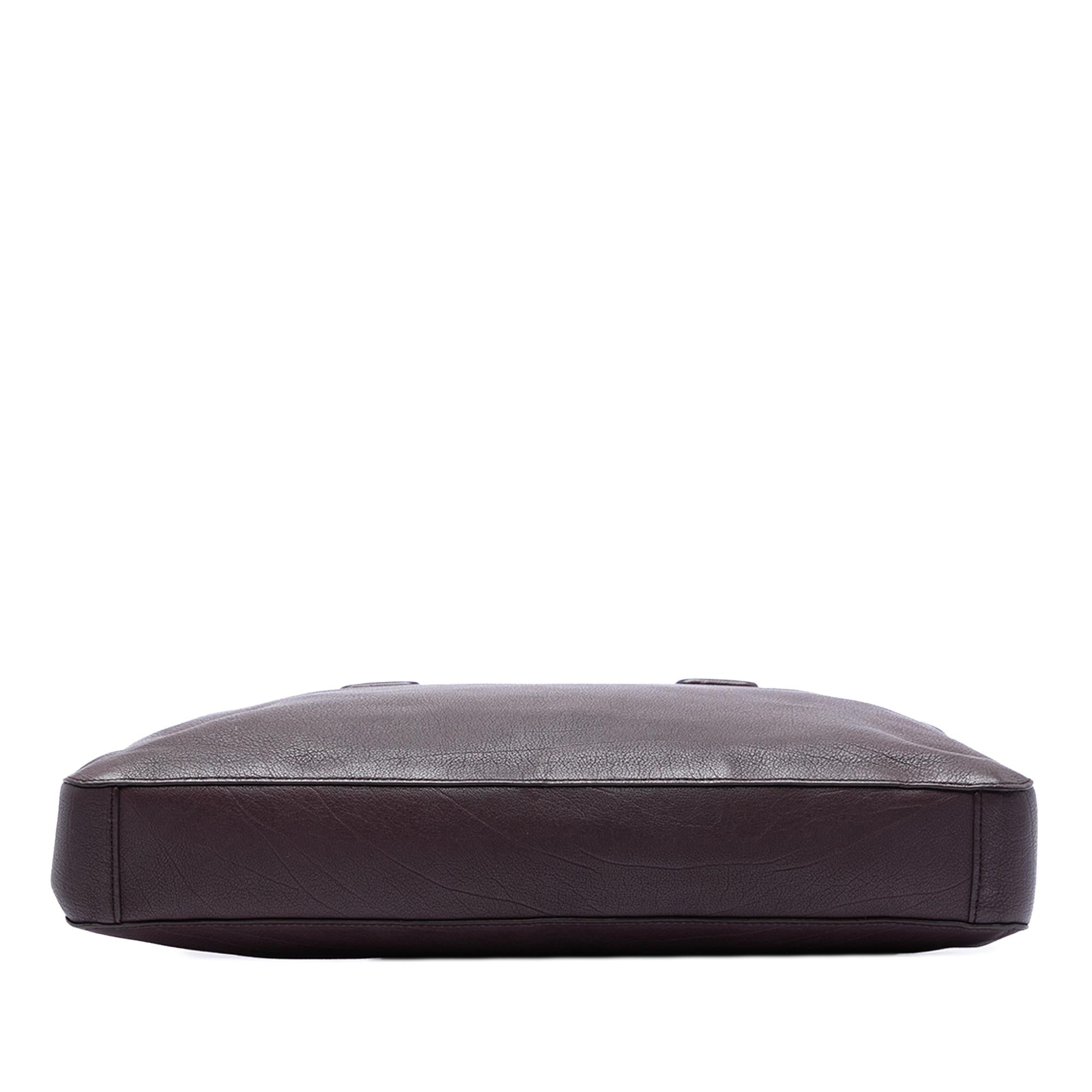 Bottega Veneta Leather Business Bag