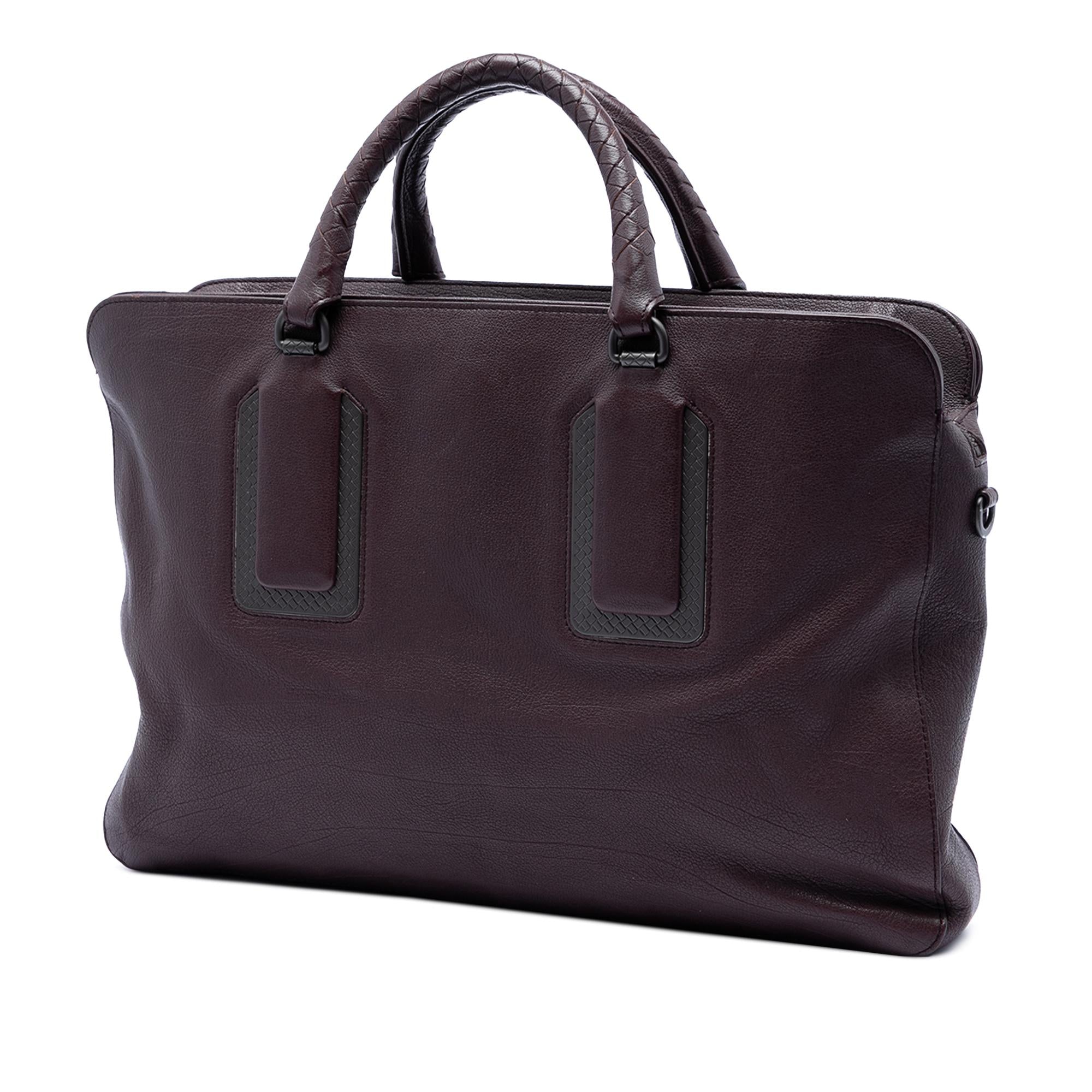 Bottega Veneta Leather Business Bag