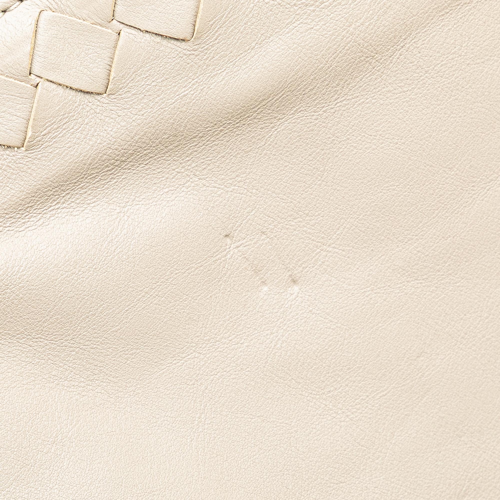 Bottega Veneta Leather Intrecciato Side Zip Tote