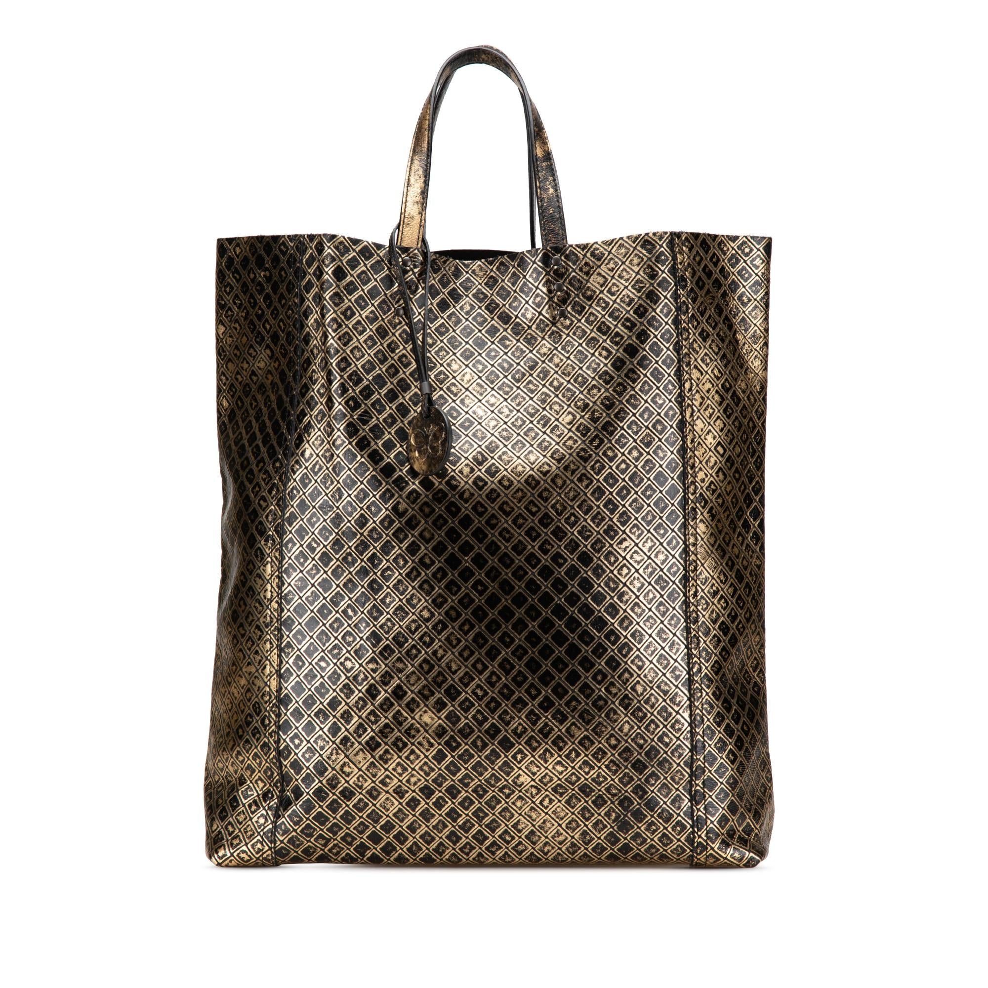 Bottega Veneta Leather Intrecciomirage Tote