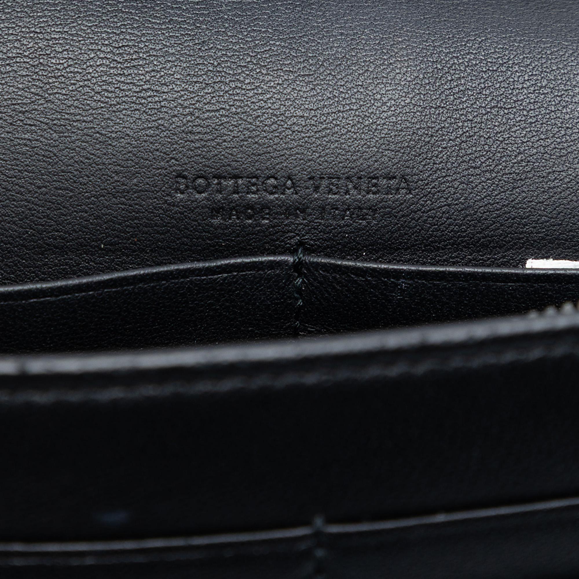 Bottega Veneta Leather Studded Wallet on Chain
