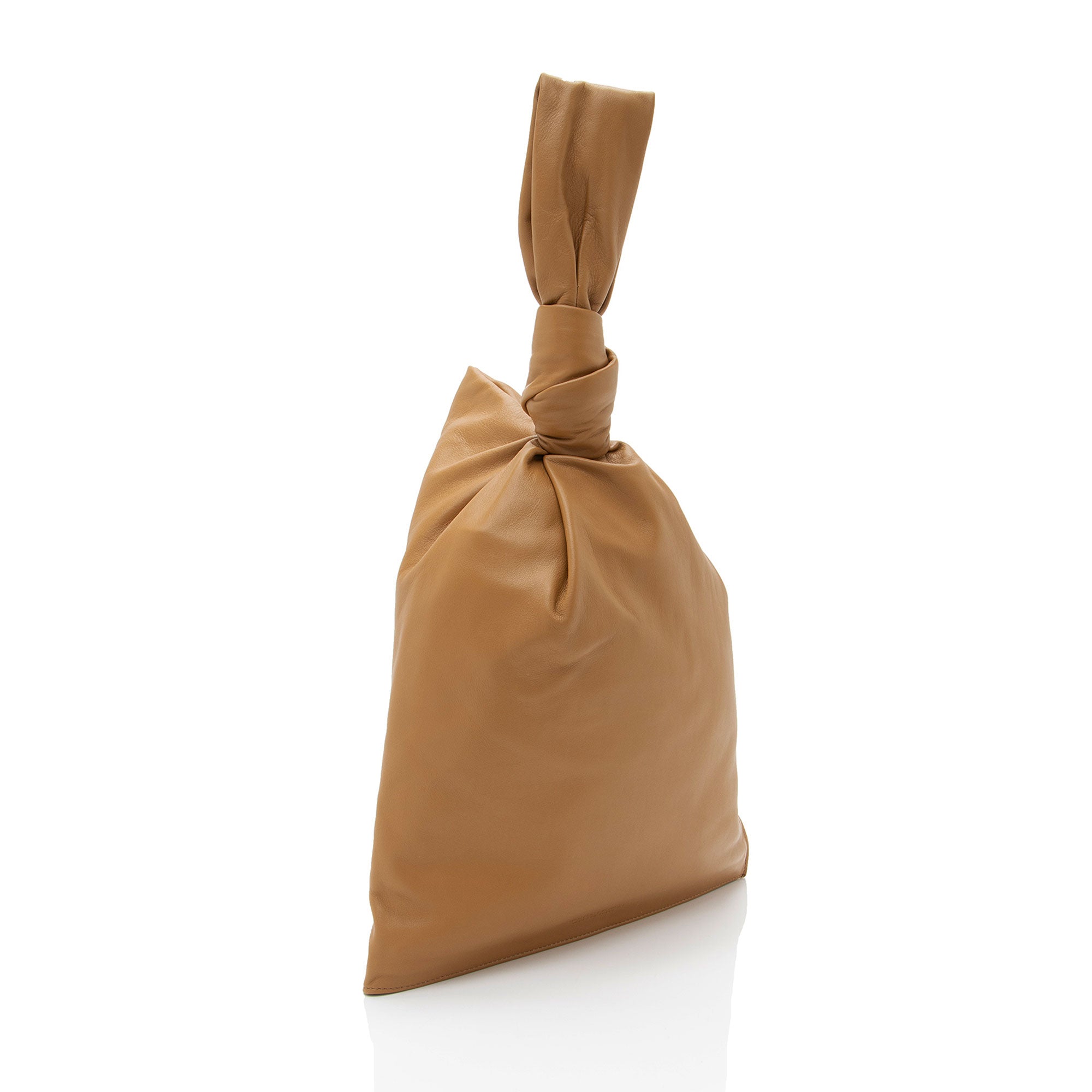 Bottega Veneta Nappa Leather Twist Clutch