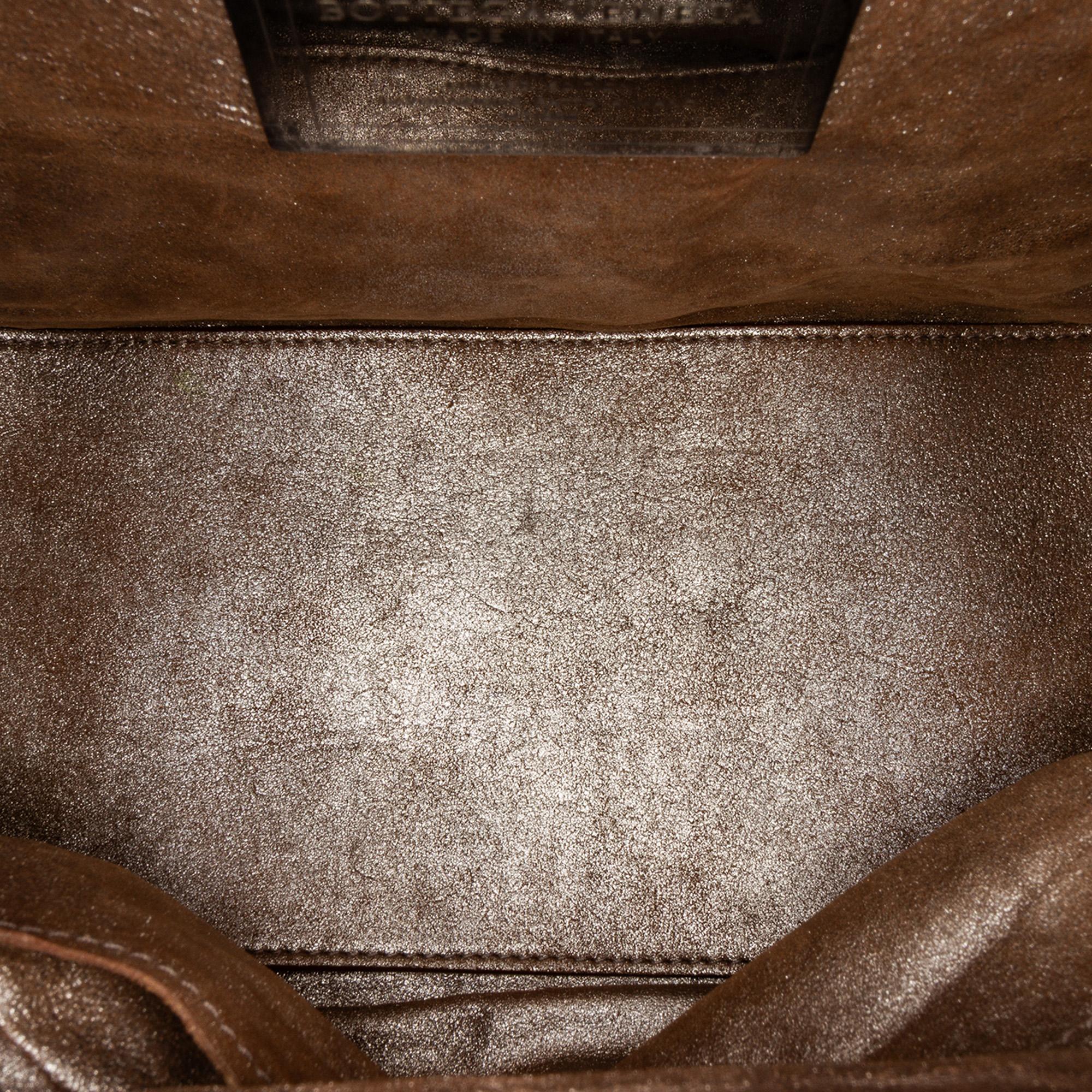 Bottega Veneta Limited Edition Intrecciato Frame Shoulder Bag