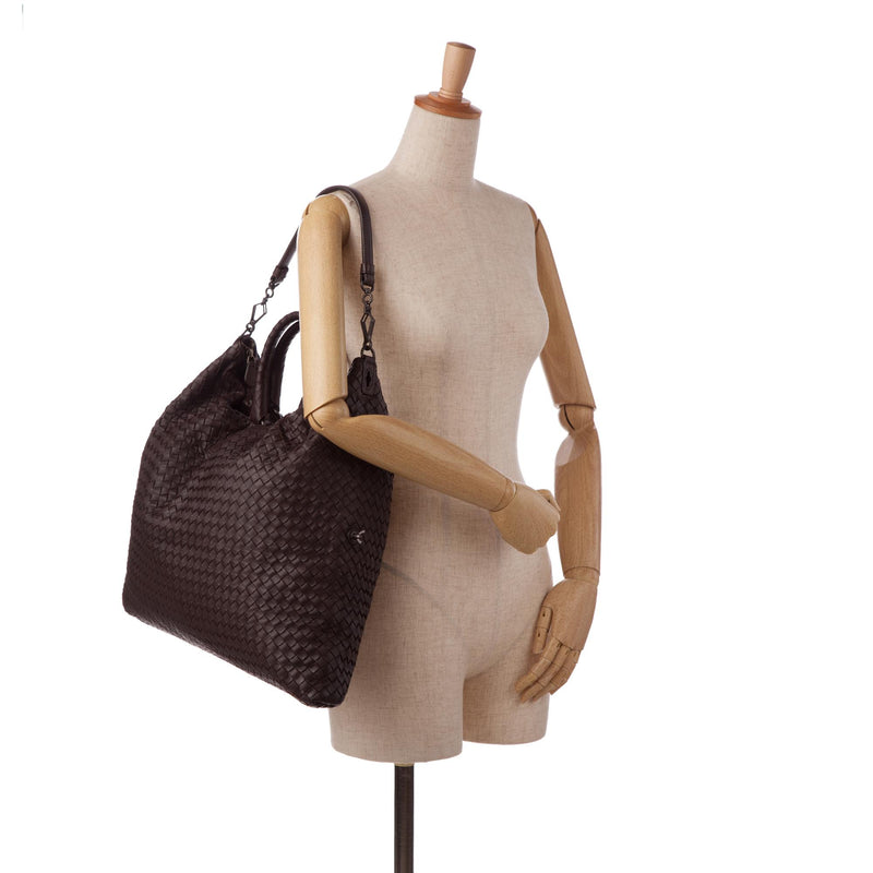 Bottega Veneta Maxi Intrecciato Convertible Tote SHG fgaSFB LuxeDH