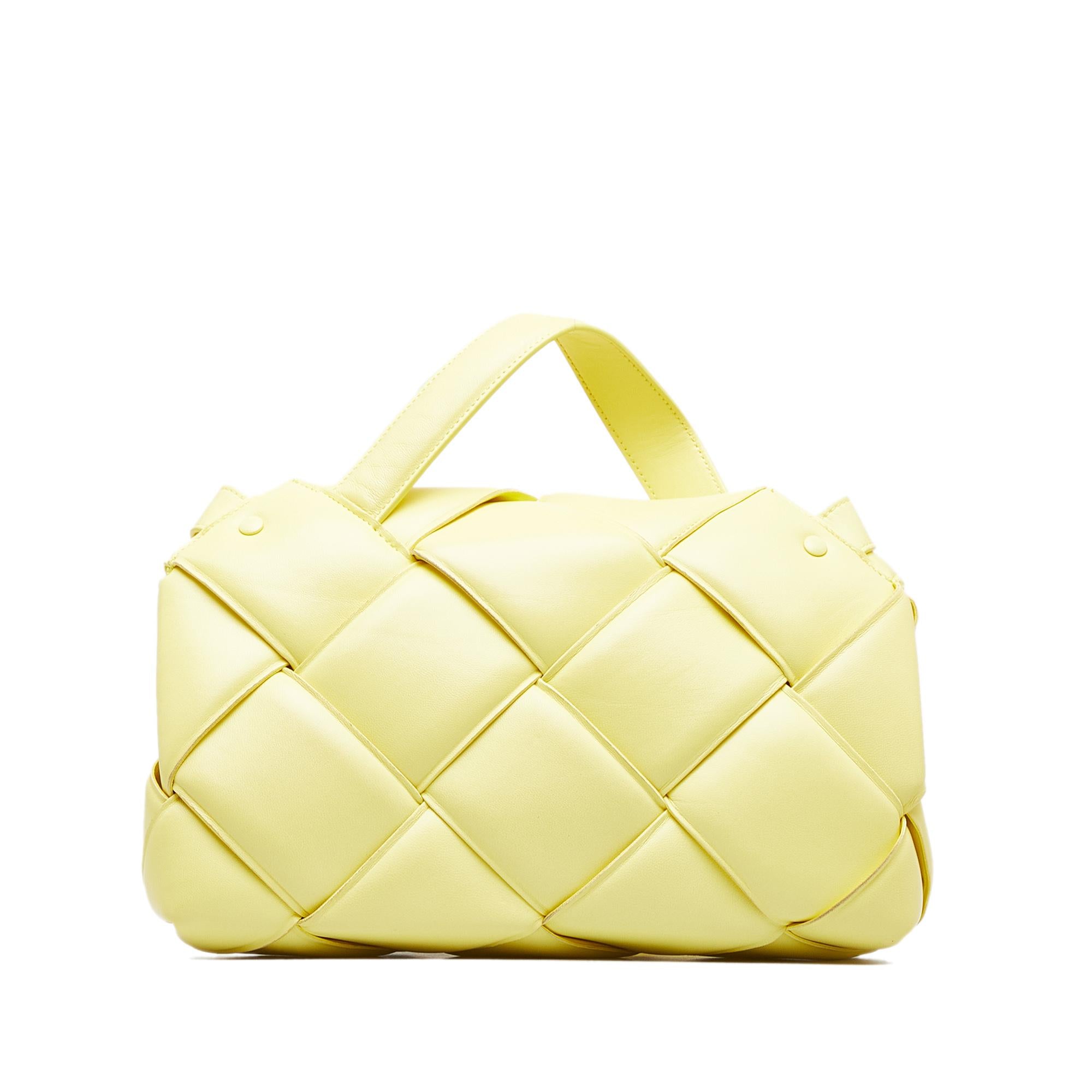 Bottega Veneta Maxi Intrecciato Padded Leather Satchel (SHG-TXVGuv)